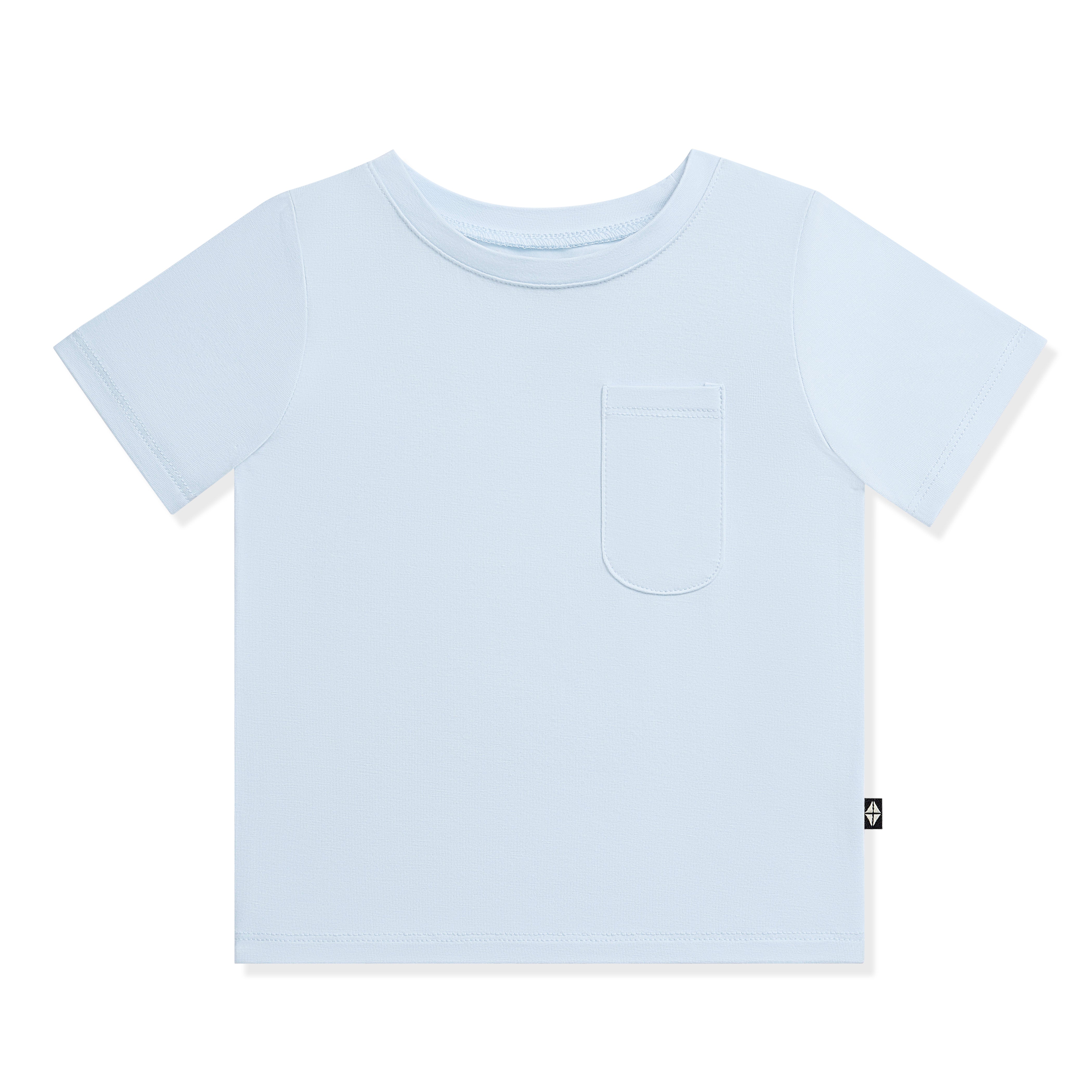 Product photo of the Toddler Crew Neck Tee in Breeze