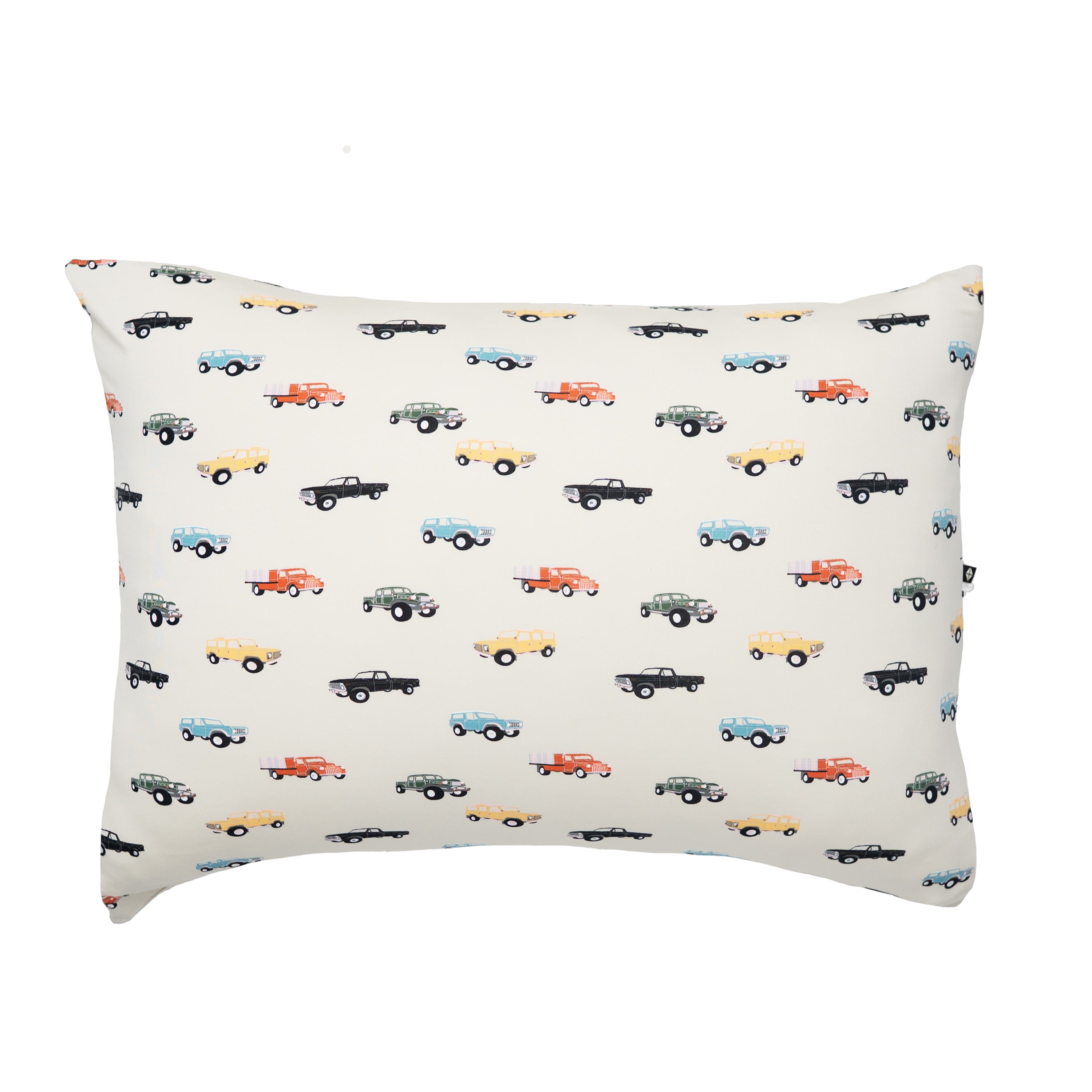 Bamboo Standard Pillowcase in Vintage Truck