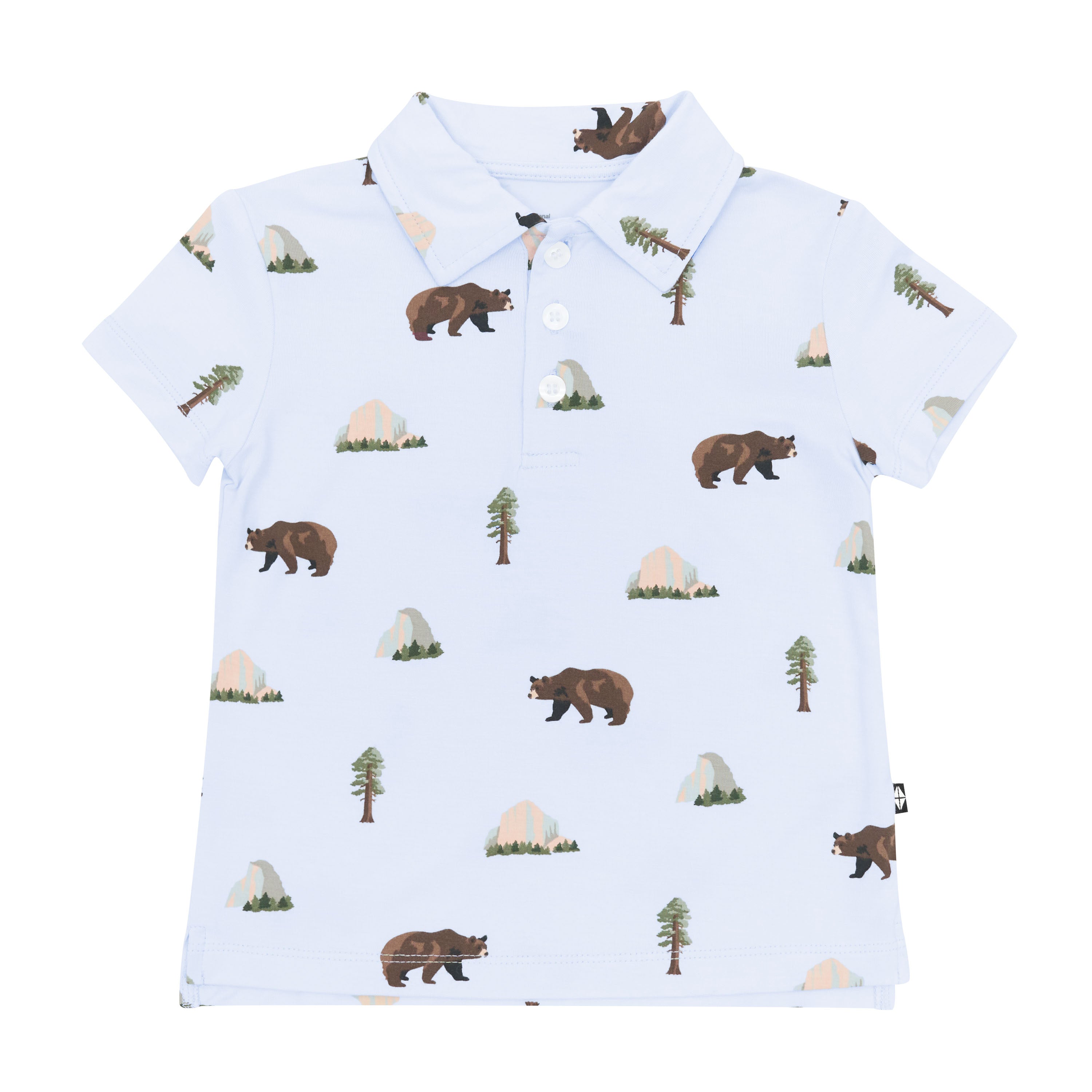 Toddler Short Sleeve Polo in Yosemite