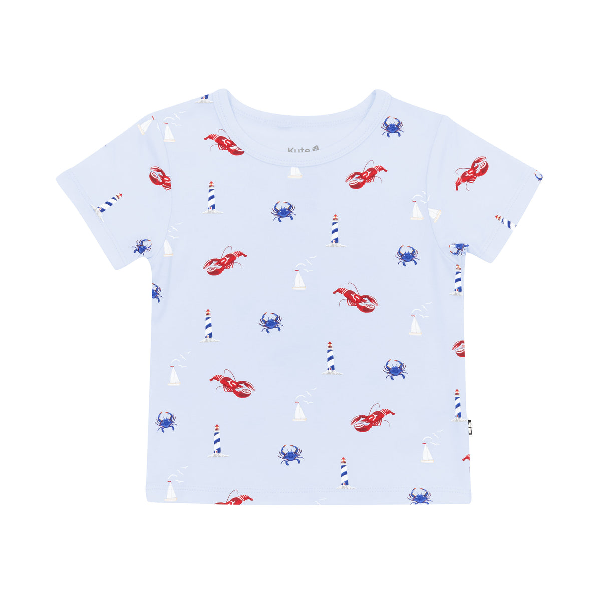 Product photo of the Toddler Basic Tee in Harbor