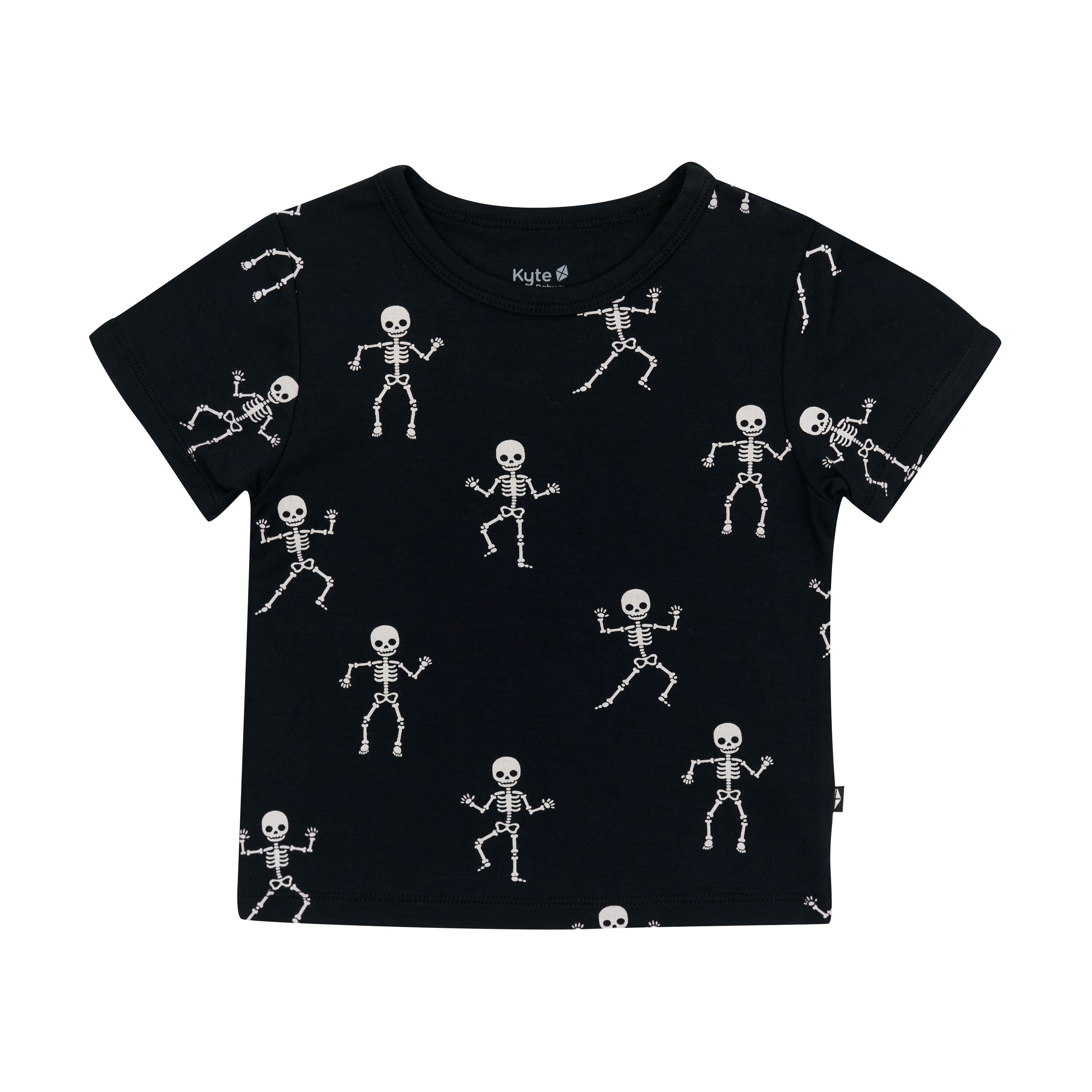 Product photo of the Toddler Basic Tee in Skeleton