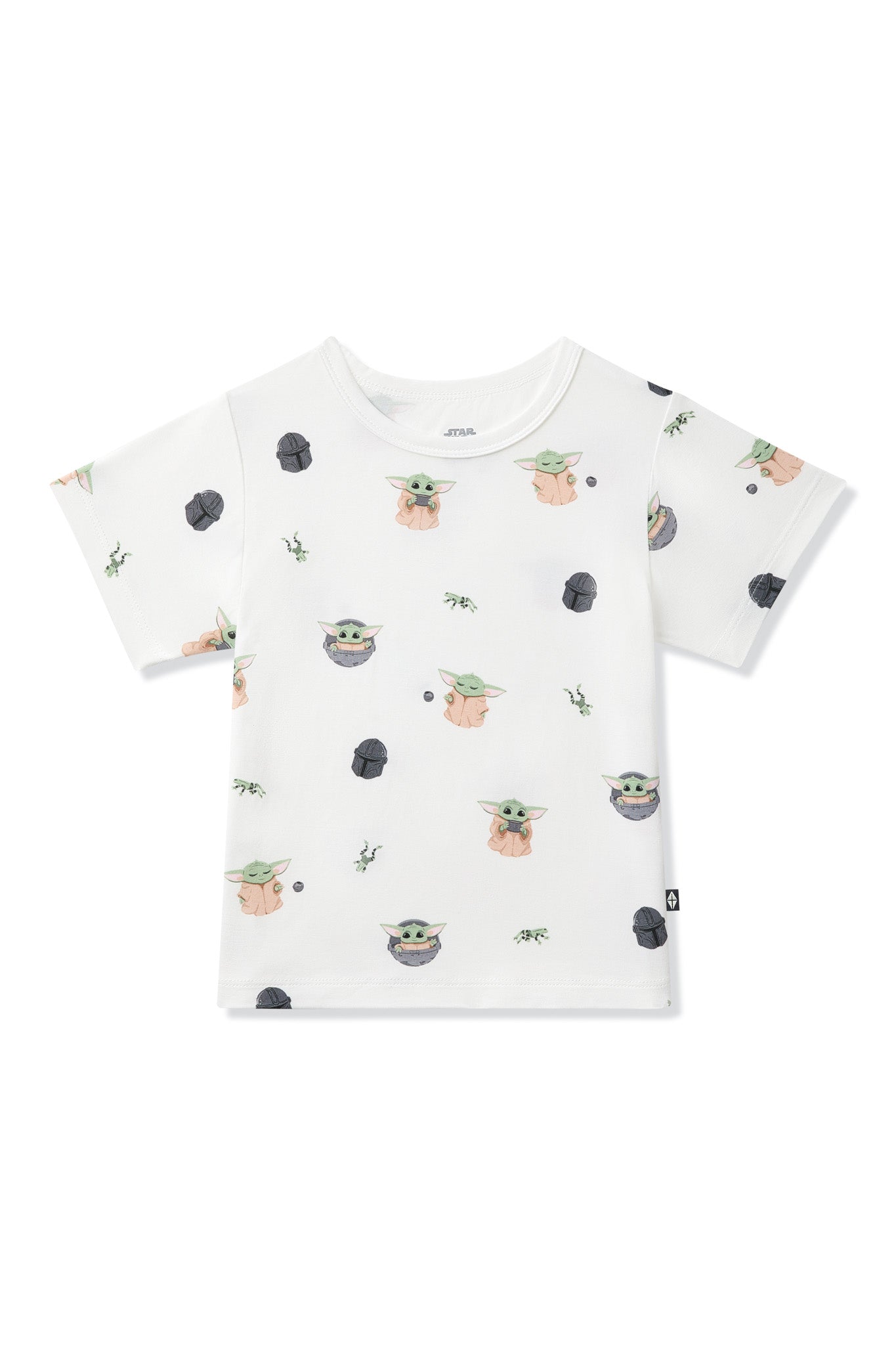 Product photo of the Toddler Basic Tee in Grogu™ on a white surface