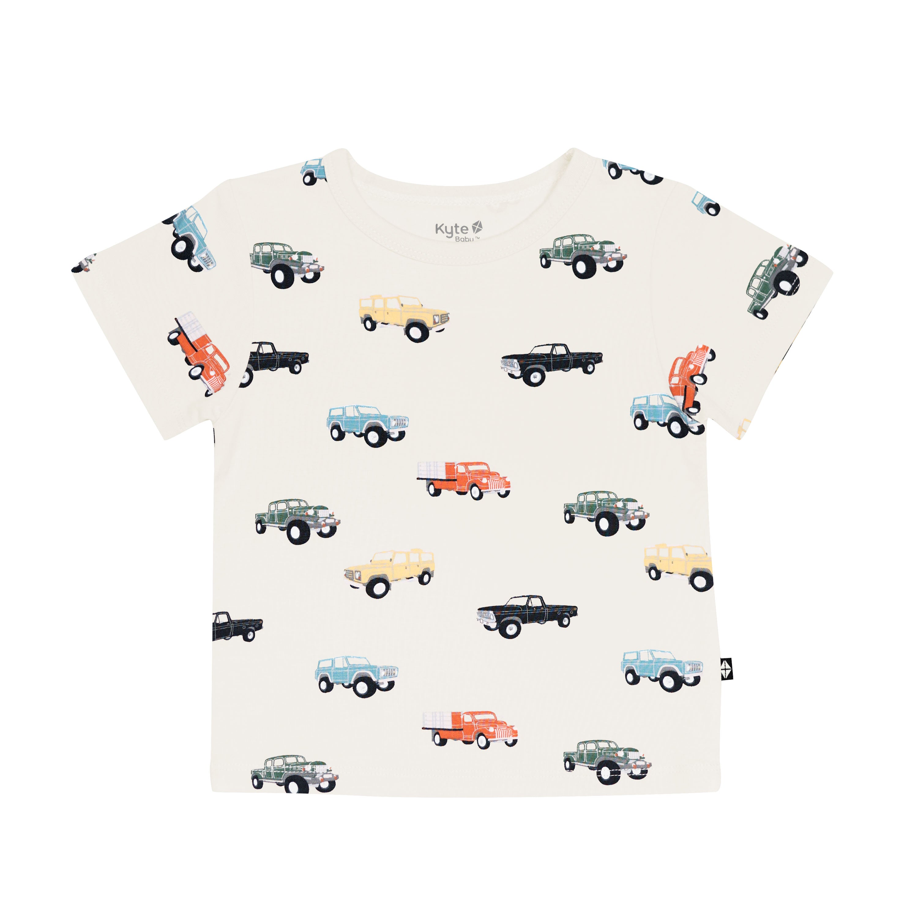 Bamboo Toddler Basic Tee in Vintage Truck