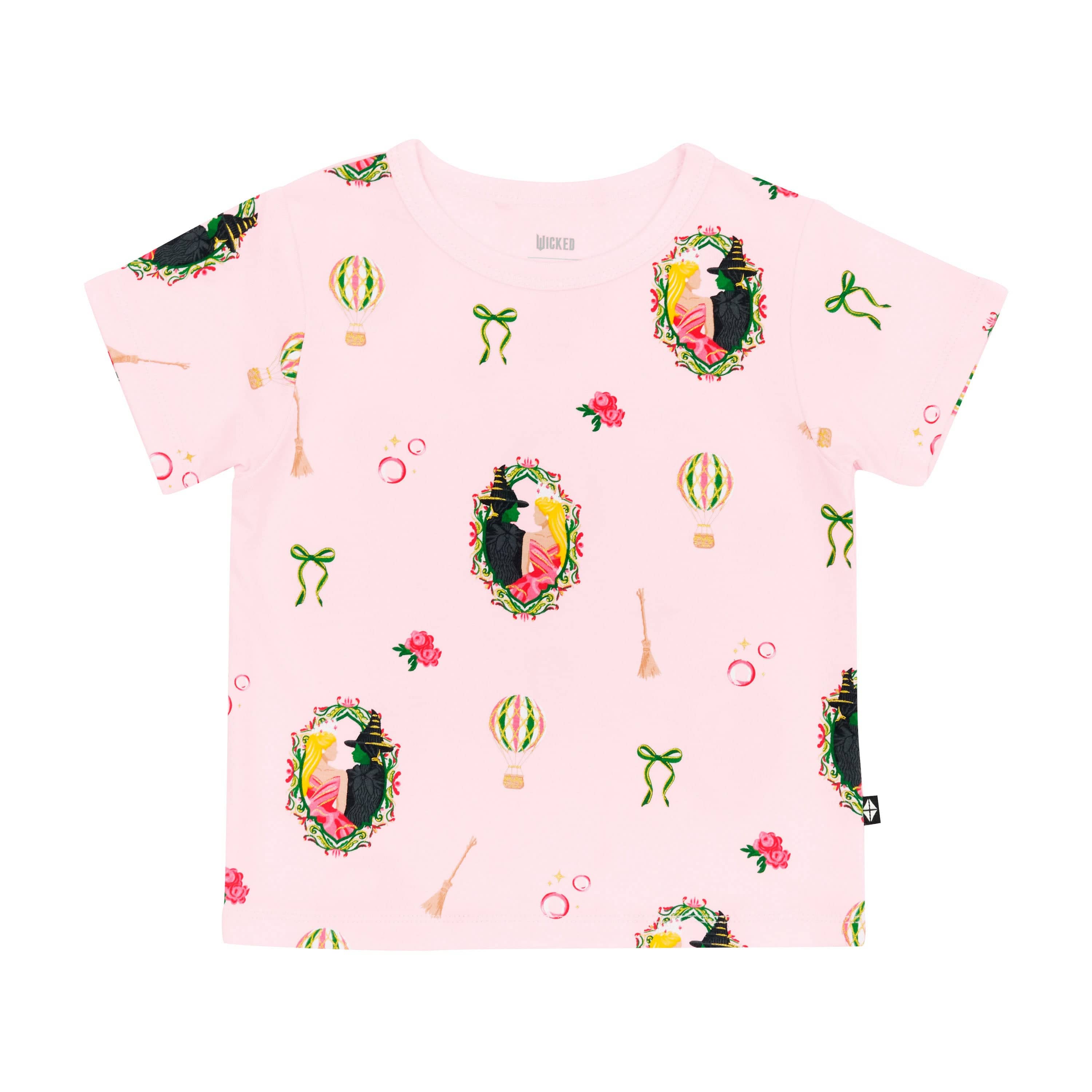 Product photo of the Toddler Basic Tee in Wicked