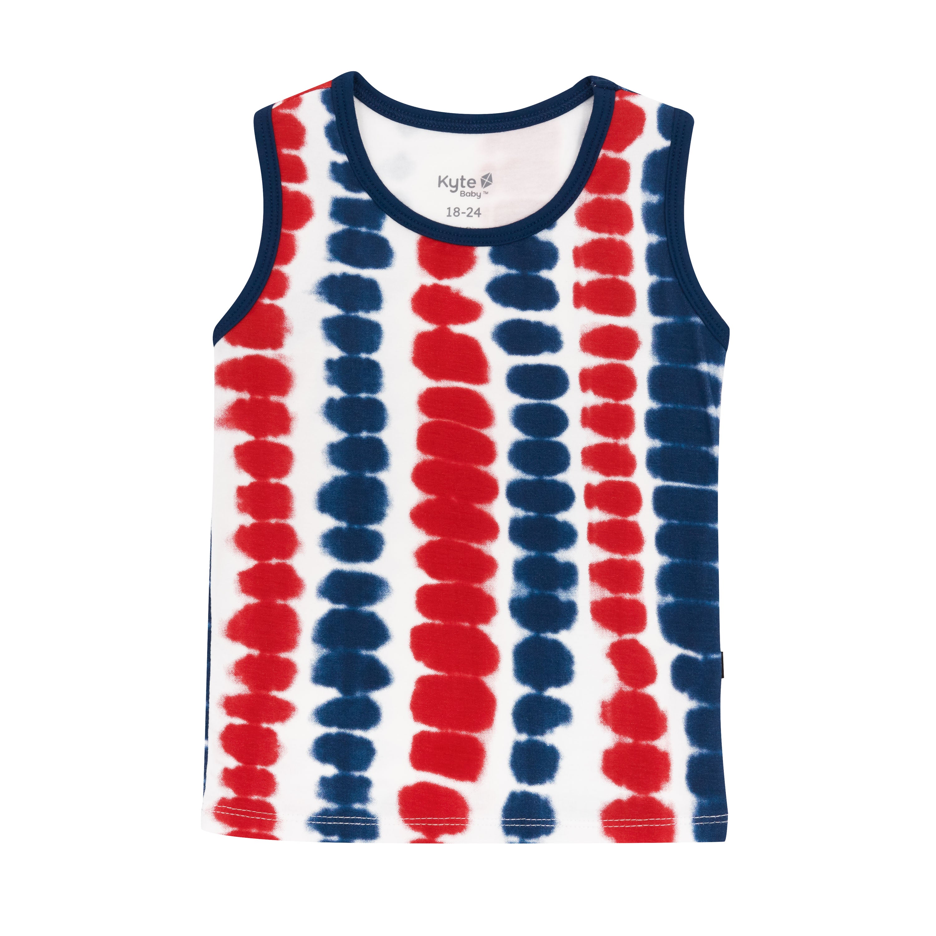 Toddler Tank Top in Liberty Rip Tide front