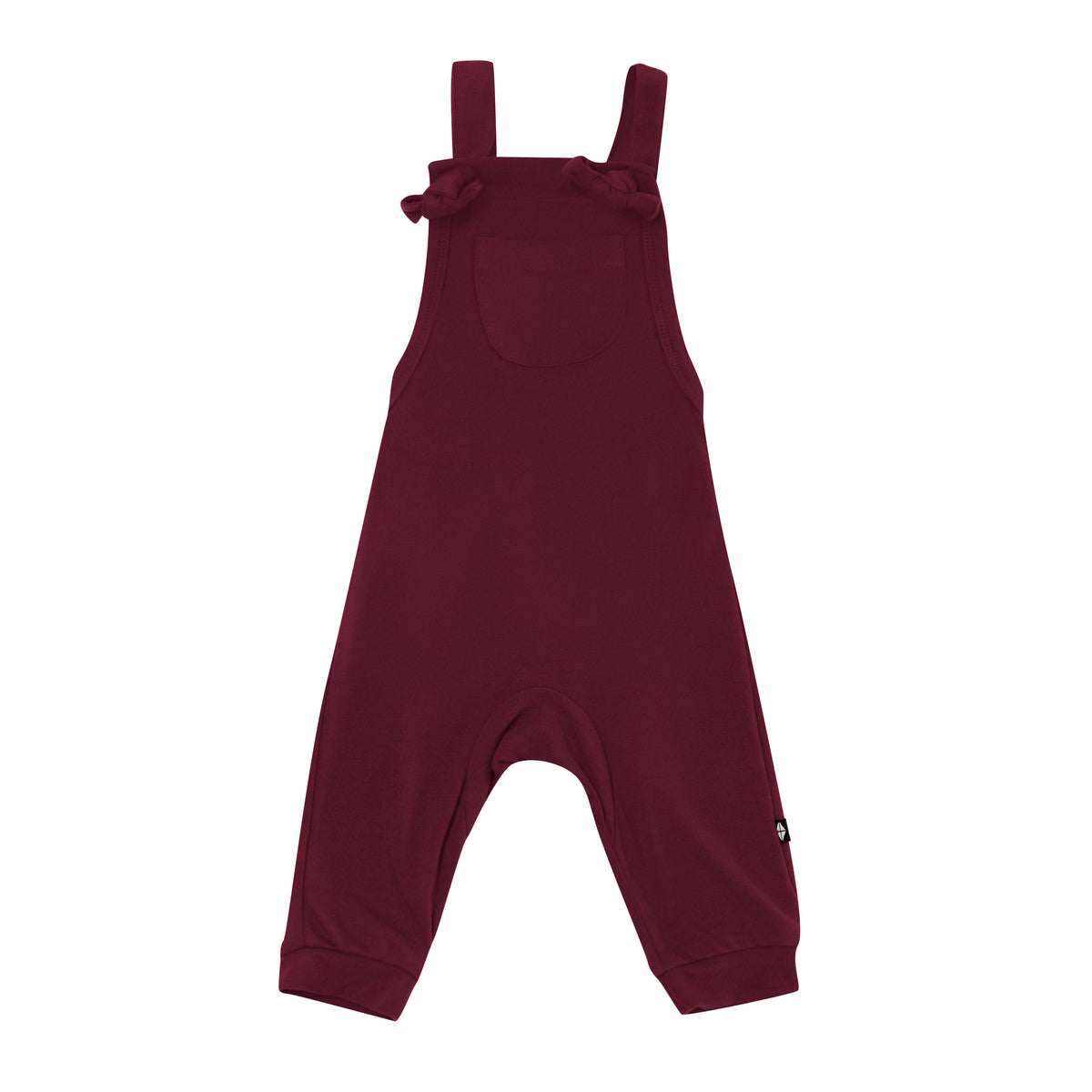 Product photo of the Bamboo Jersey Overall in Burgundy