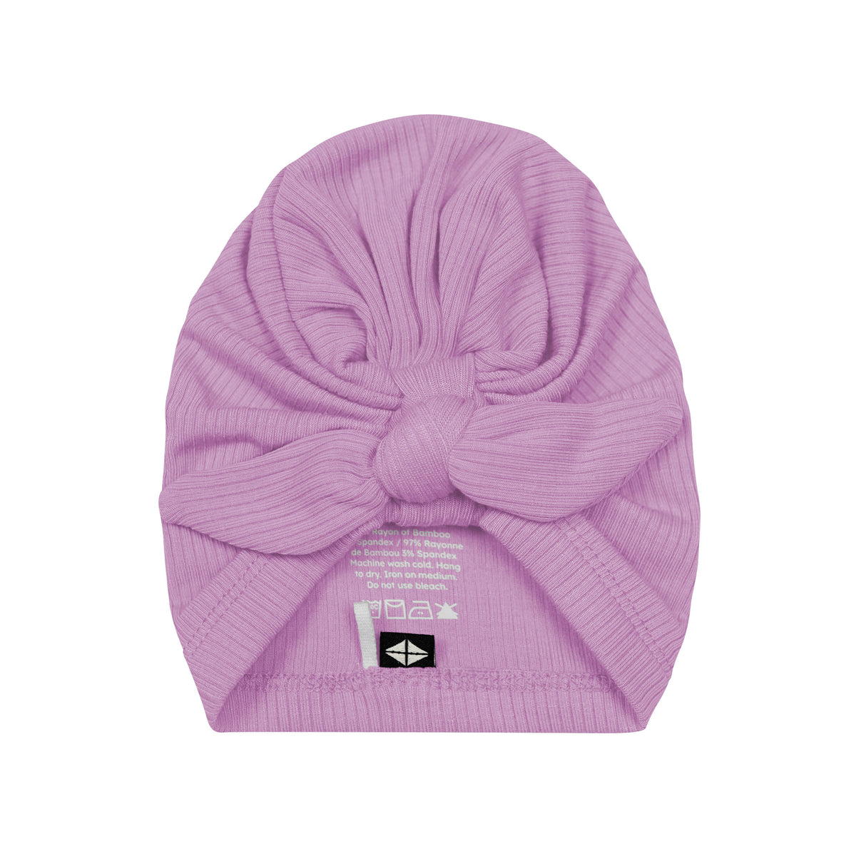 Ribbed Headwrap in Poi Purple