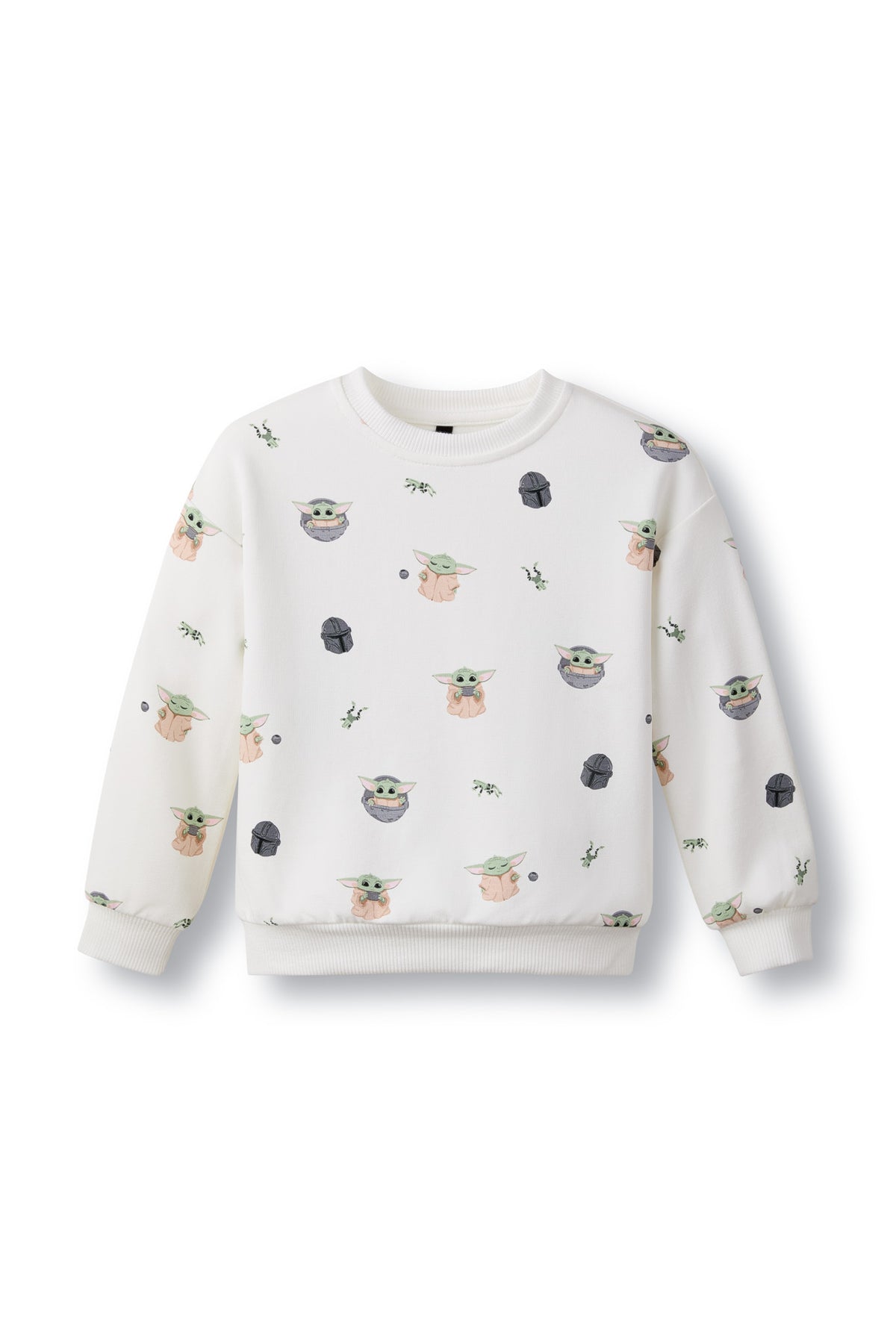 Sweatshirt in Grogu™ shown on a white surface