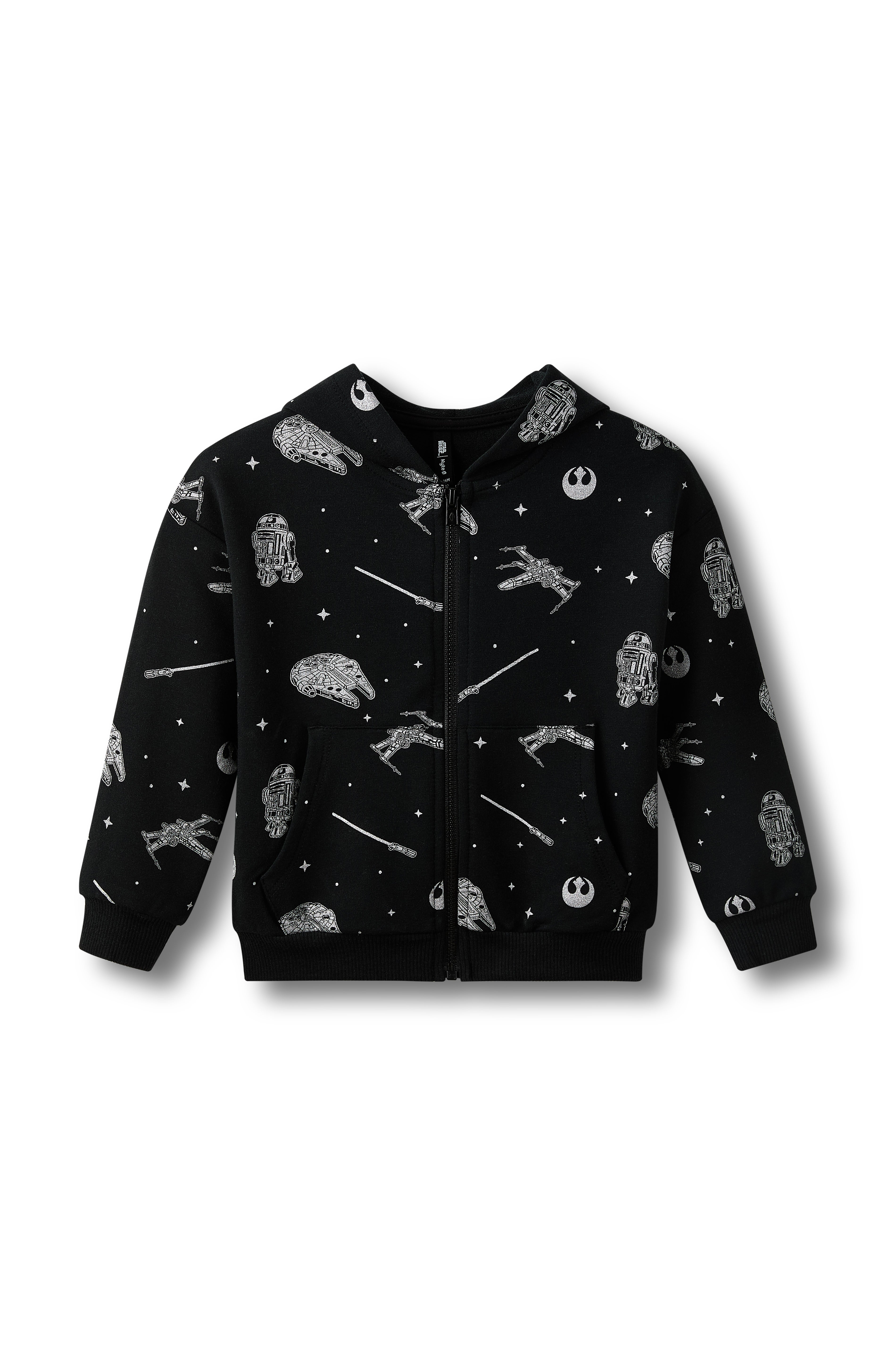 Product photo of the Zip-Up Hoodie in STAR WARS™ on a white background