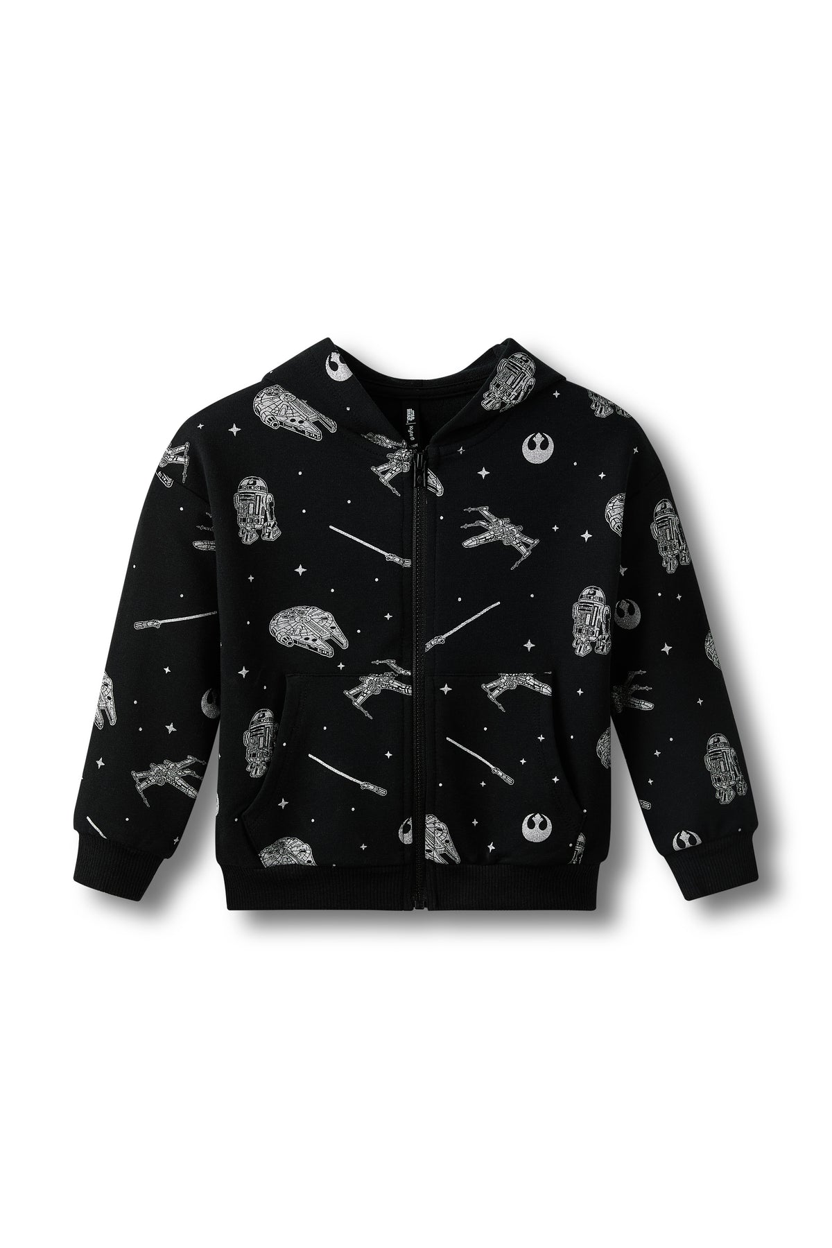 Product photo of the Zip-Up Hoodie in STAR WARS™ on a white background