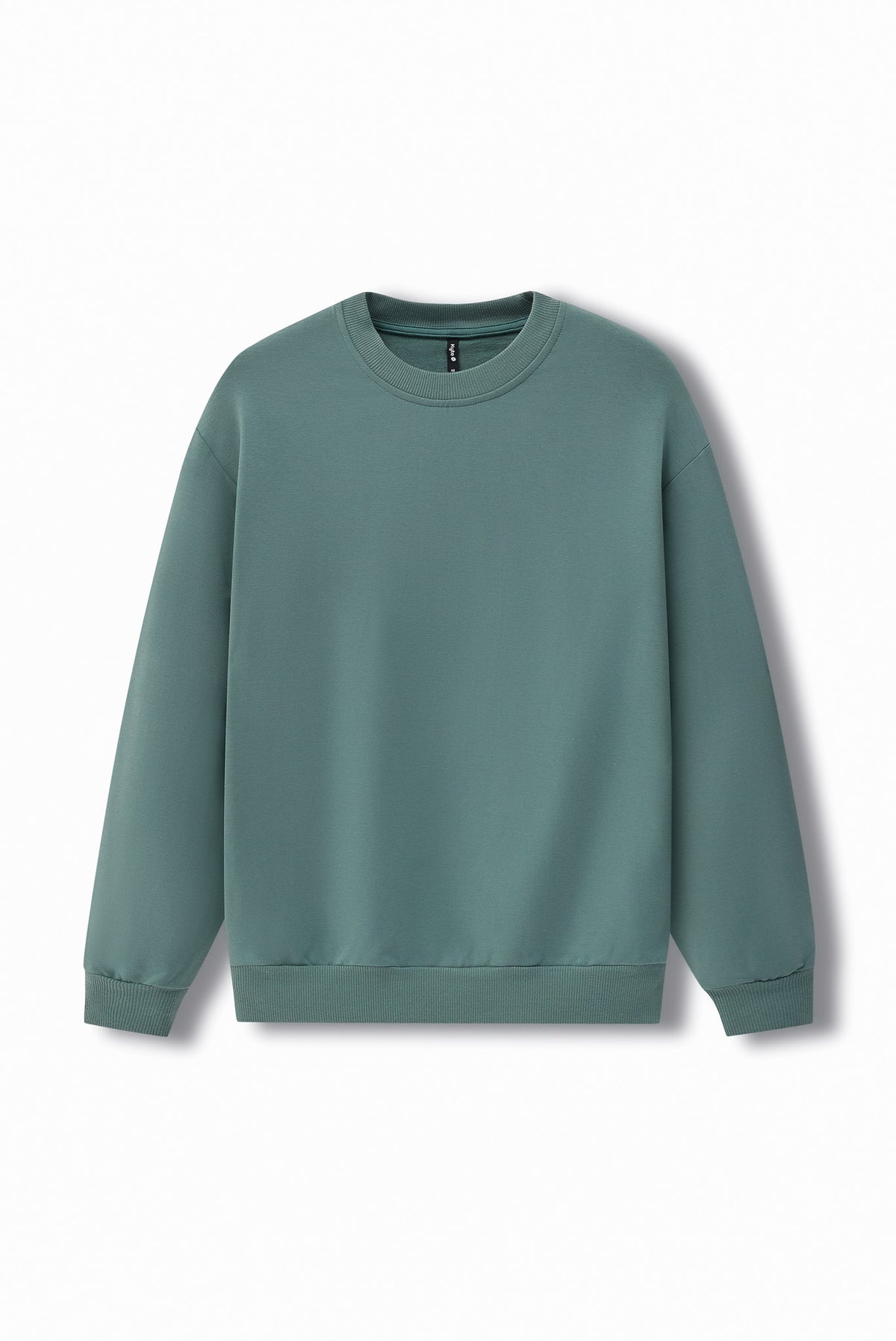 Women's Sweatshirt in Pine color on a white background