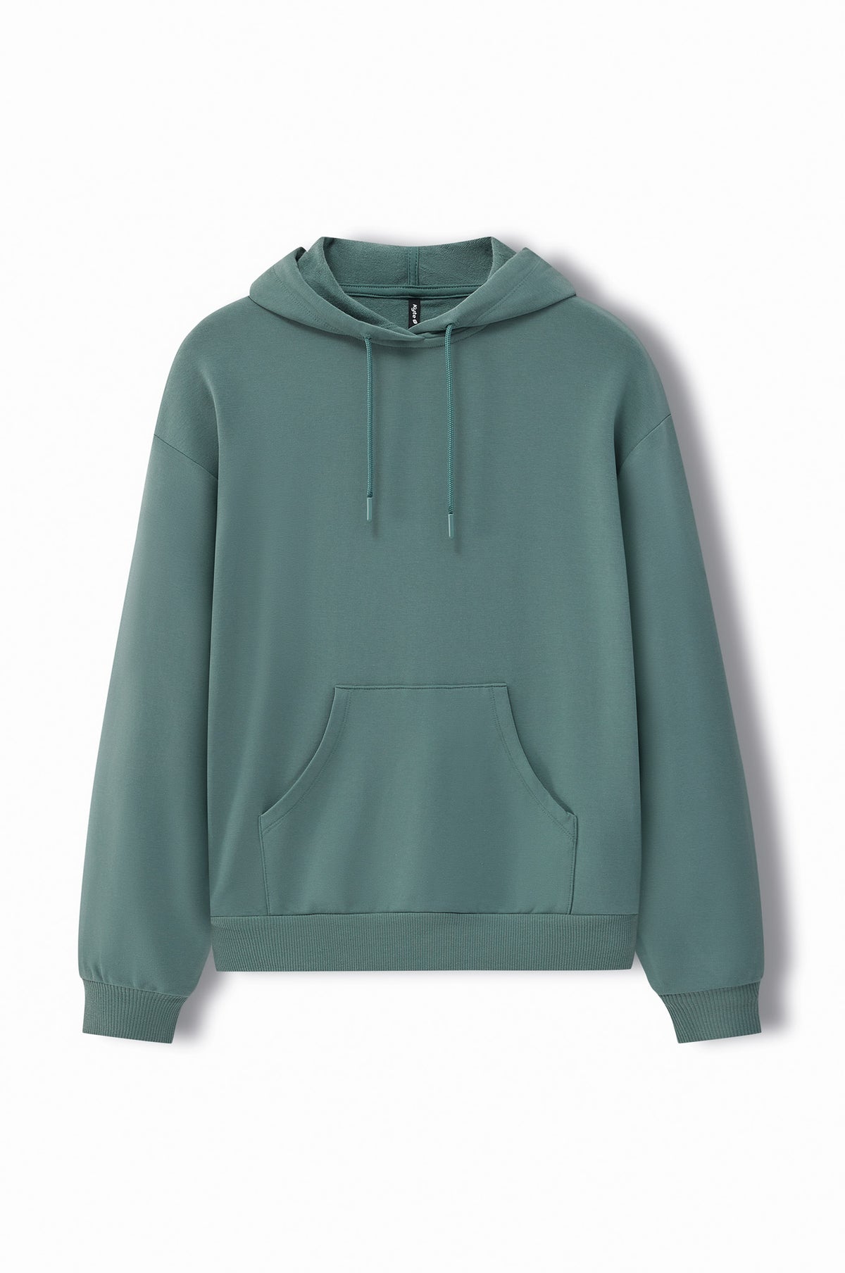 Women's Hoodie in Pine color on a white background