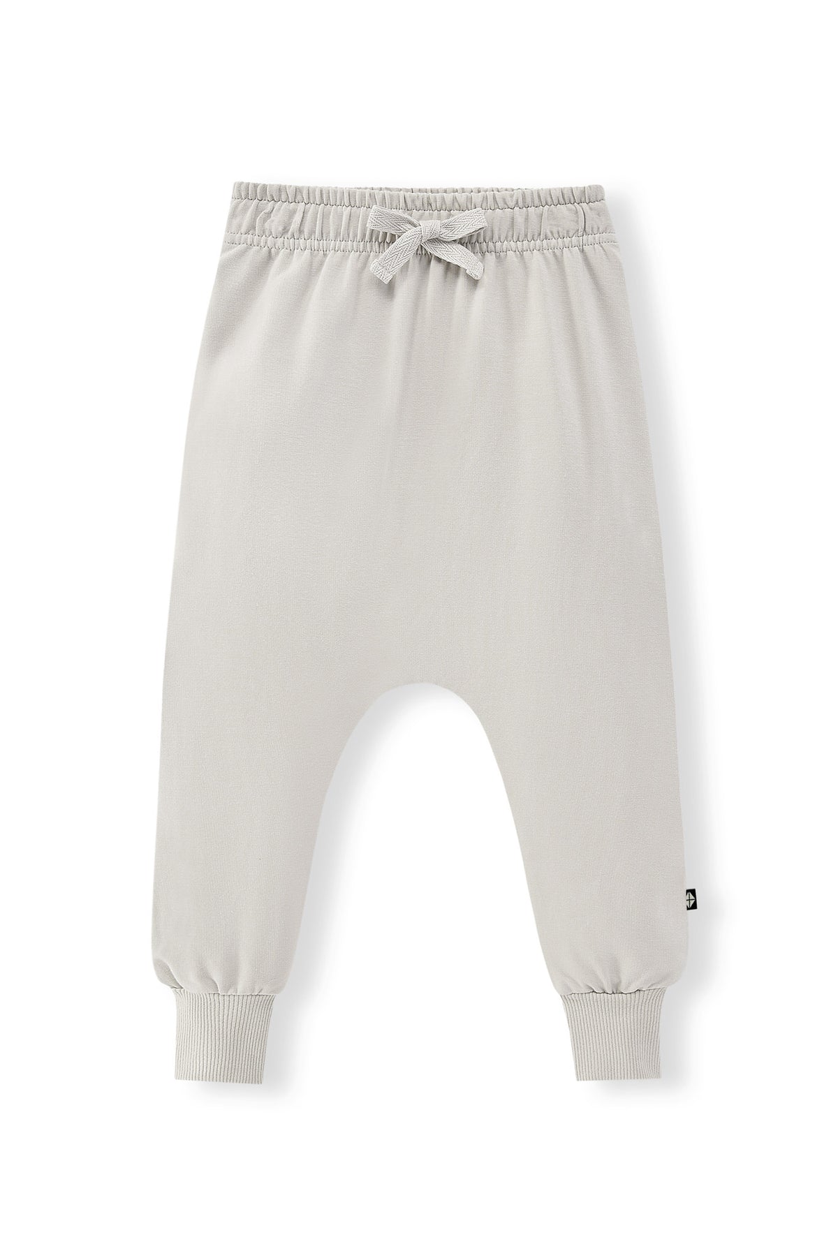 Harem Pants in Oat color on a white background
