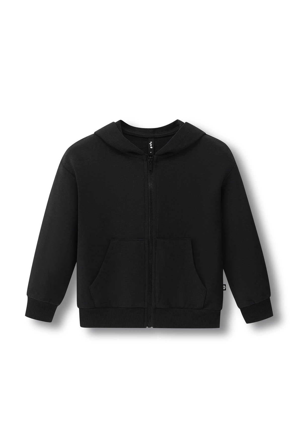 Zip-Up Hoodie in Midnight color on a white background