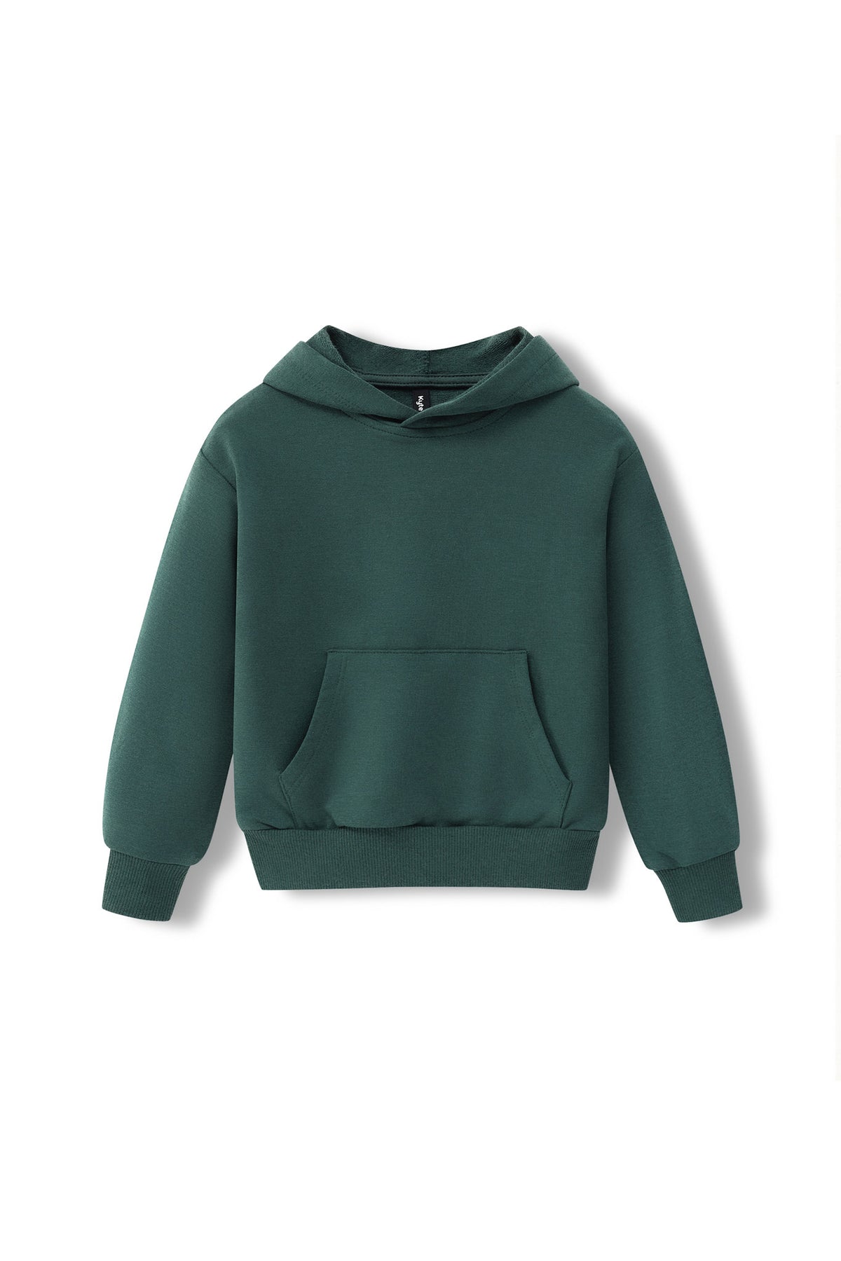 Hoodie in Cypress color on a white background