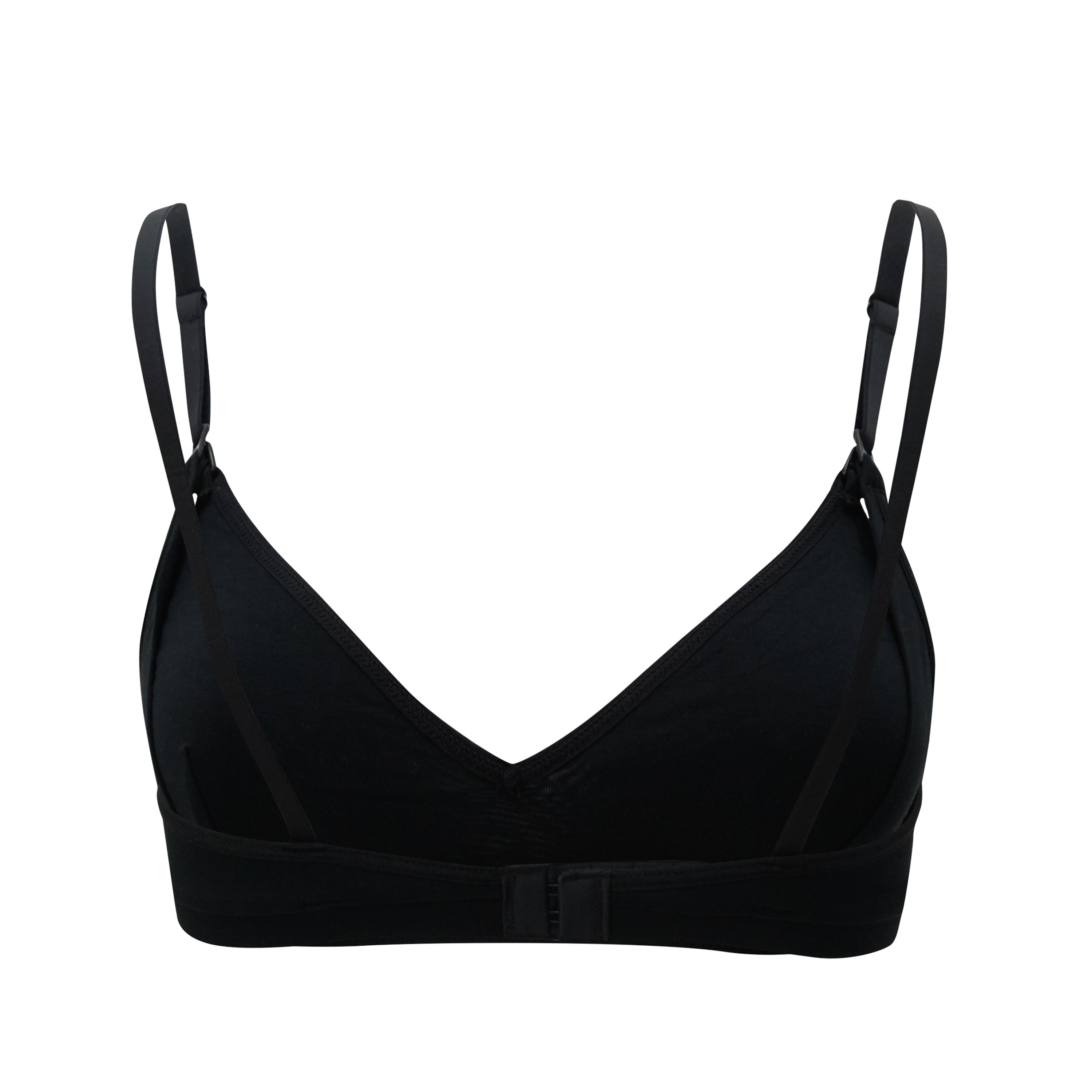 Back view of Women's Nursing Bra in Midnight