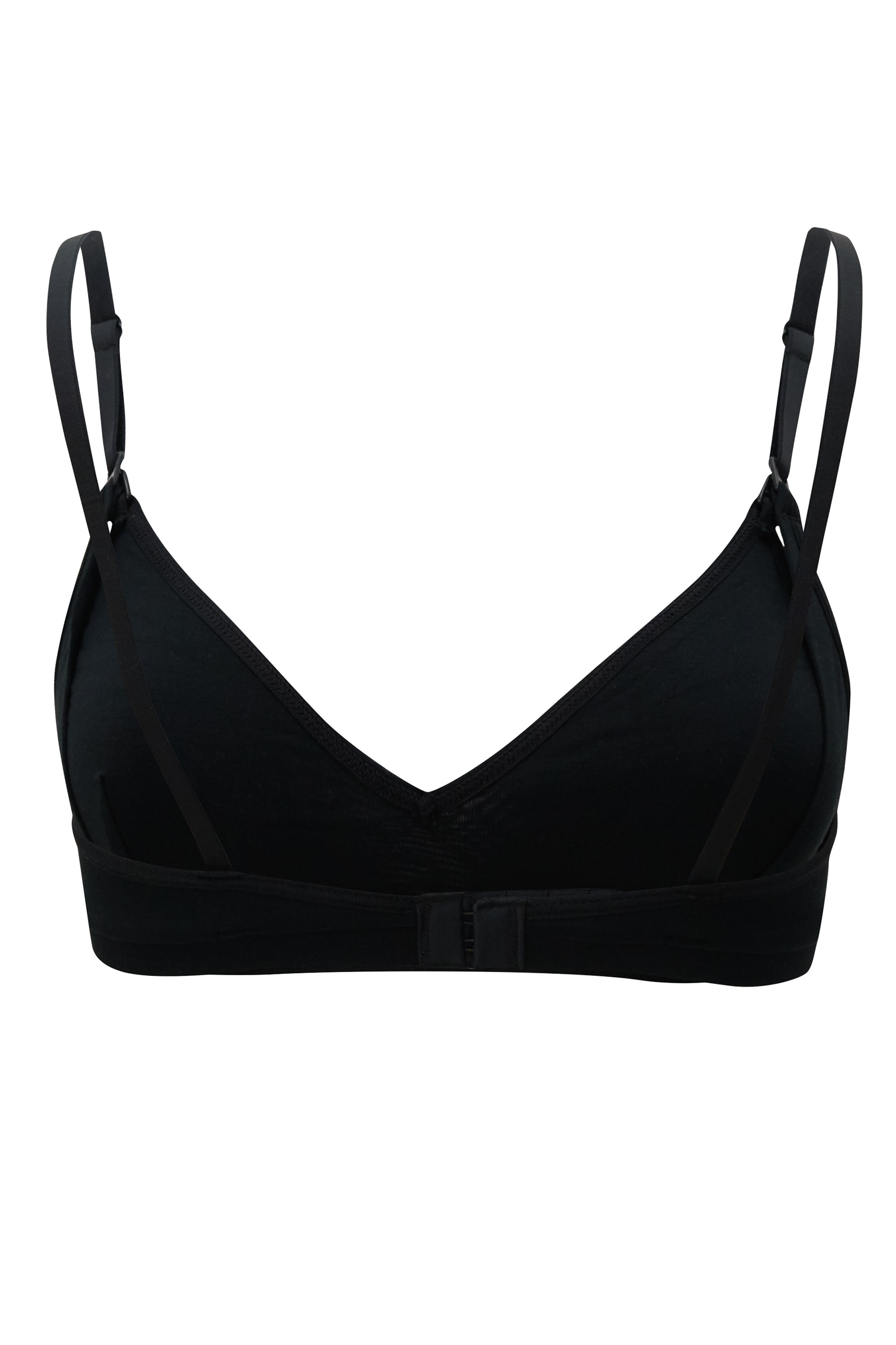 The back of the Women's Nursing Bra in Midnight