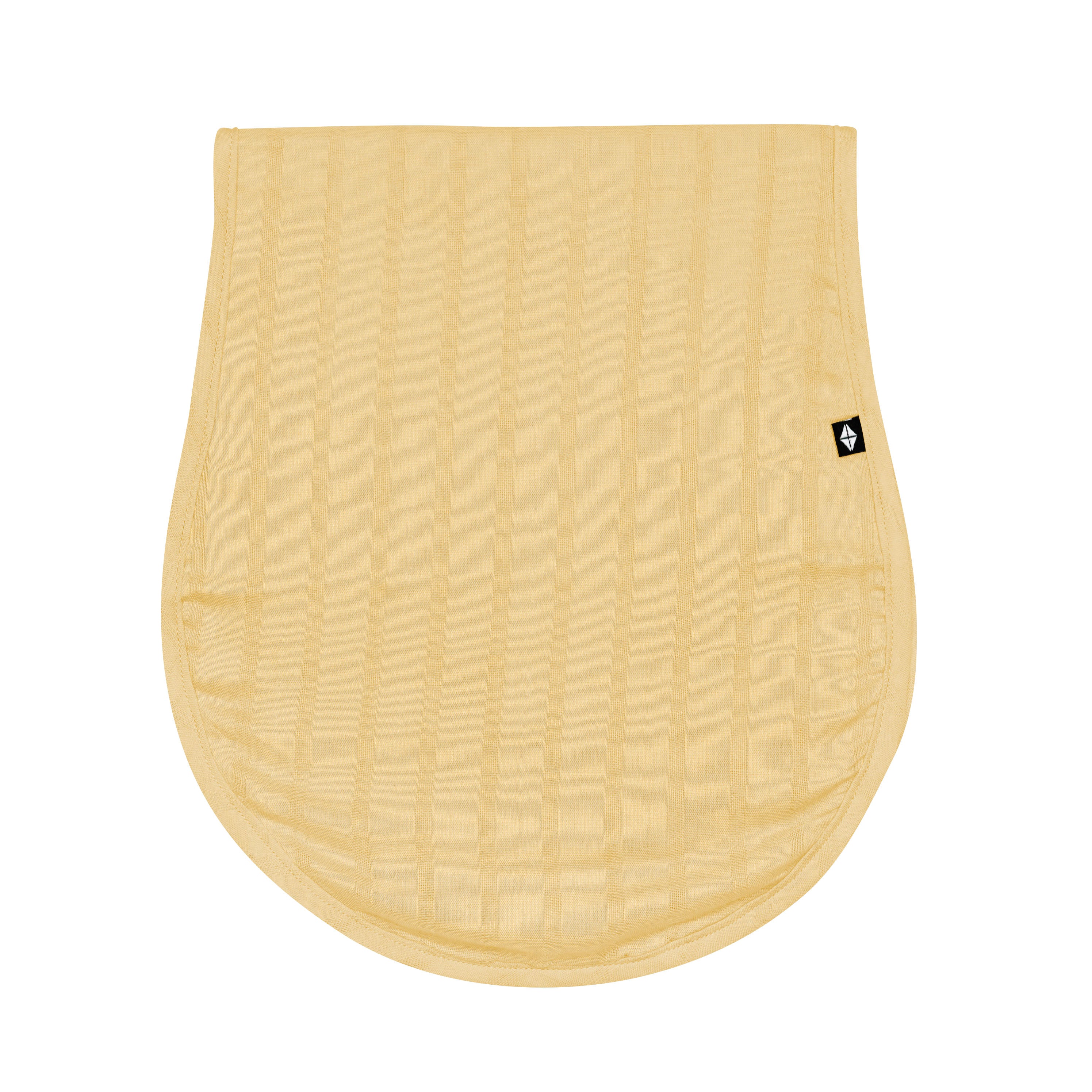 Bamboo Muslin Burp Cloth in Sandcastle Yellow