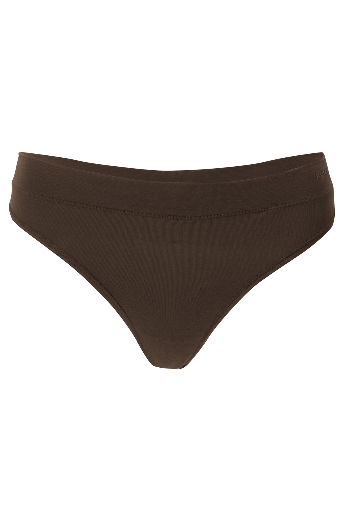 Front of the Women's Thong in Toffee