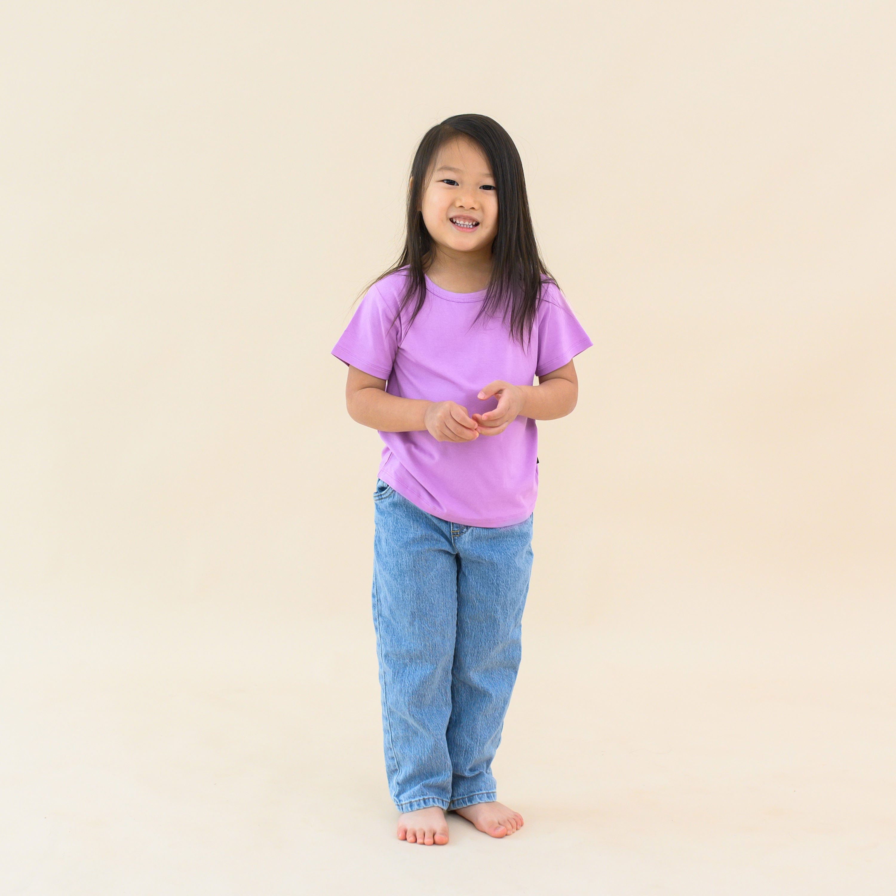 toddler modeling poi basic tee