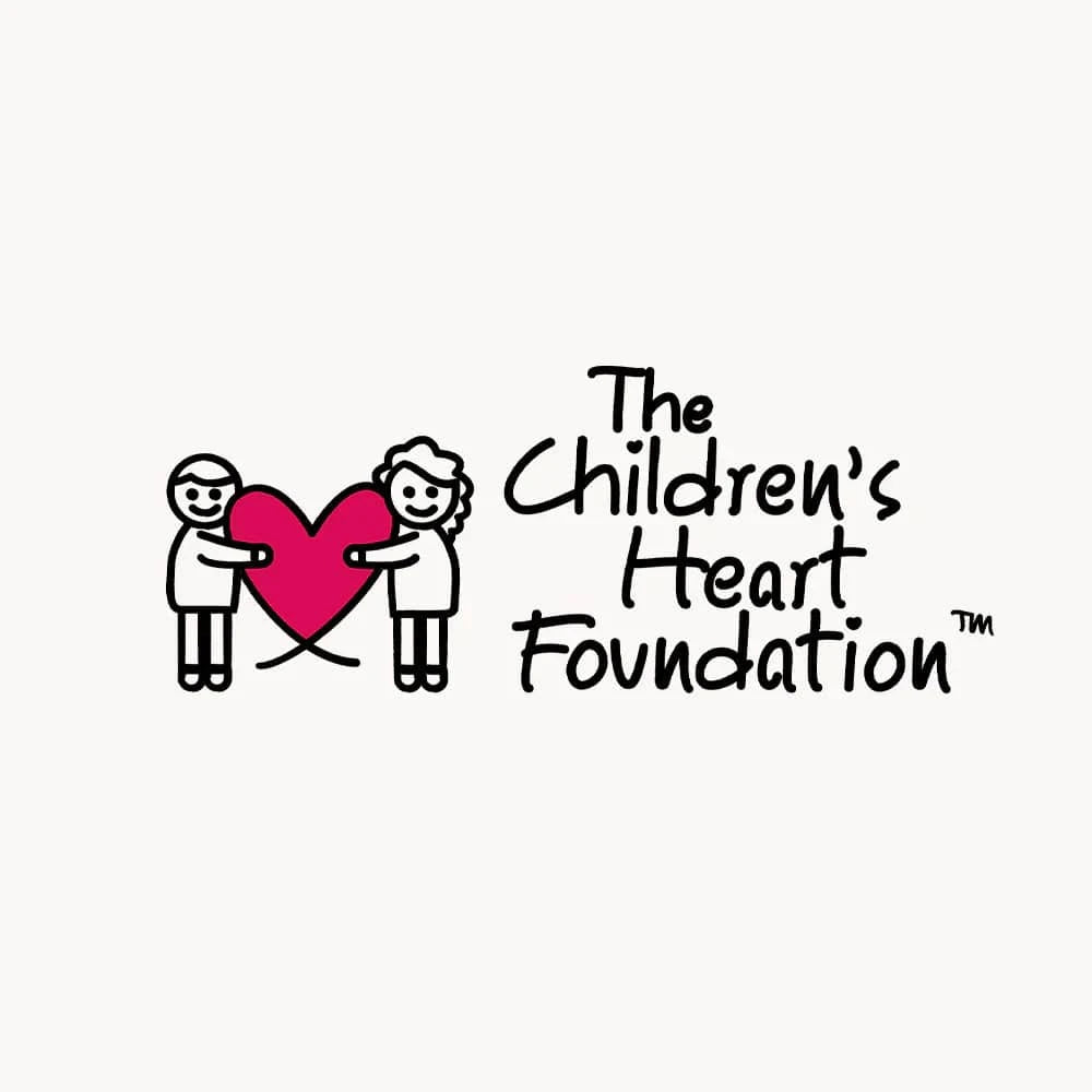 The children's heart foundation logo