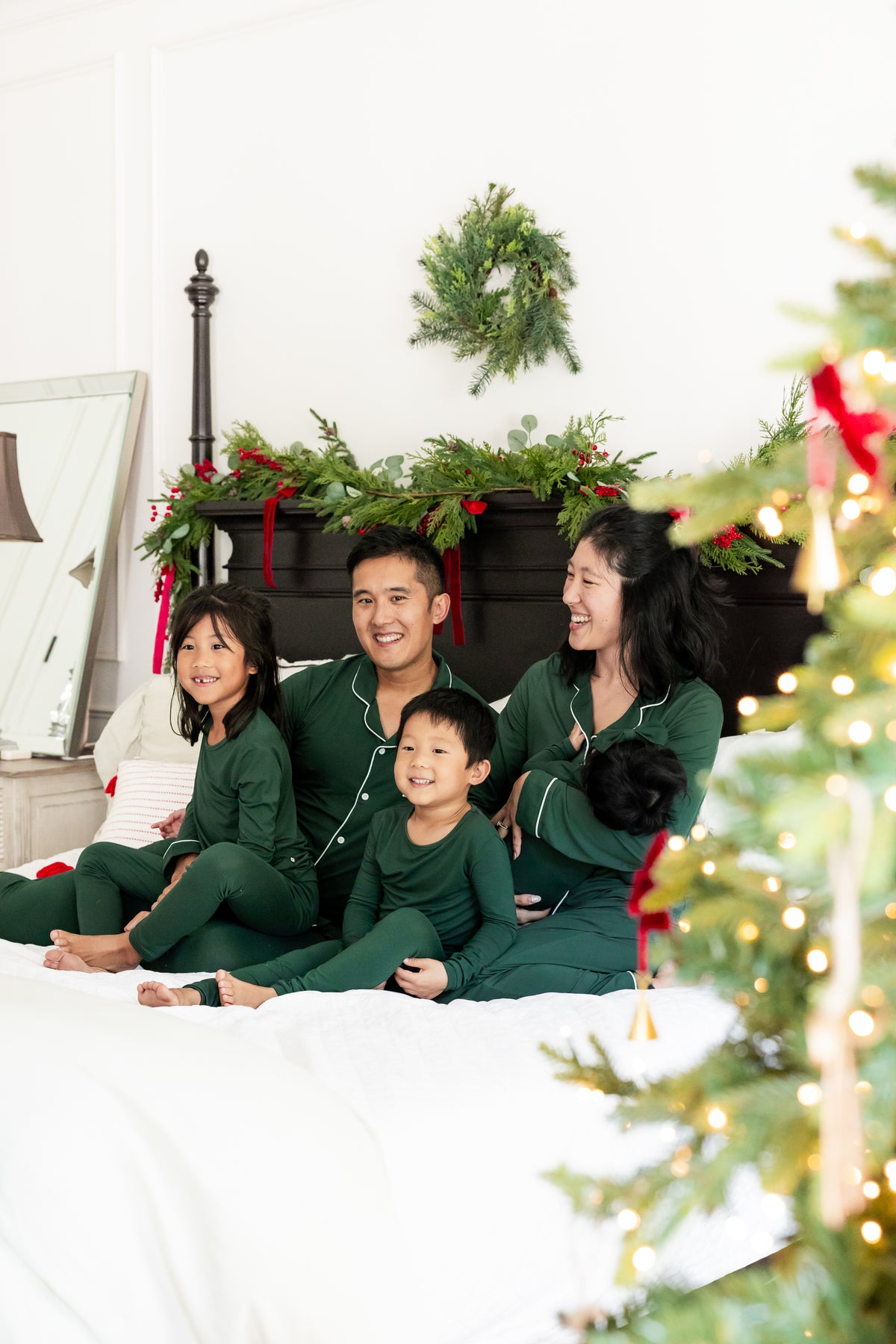 Long Sleeve Pajamas in Cypress