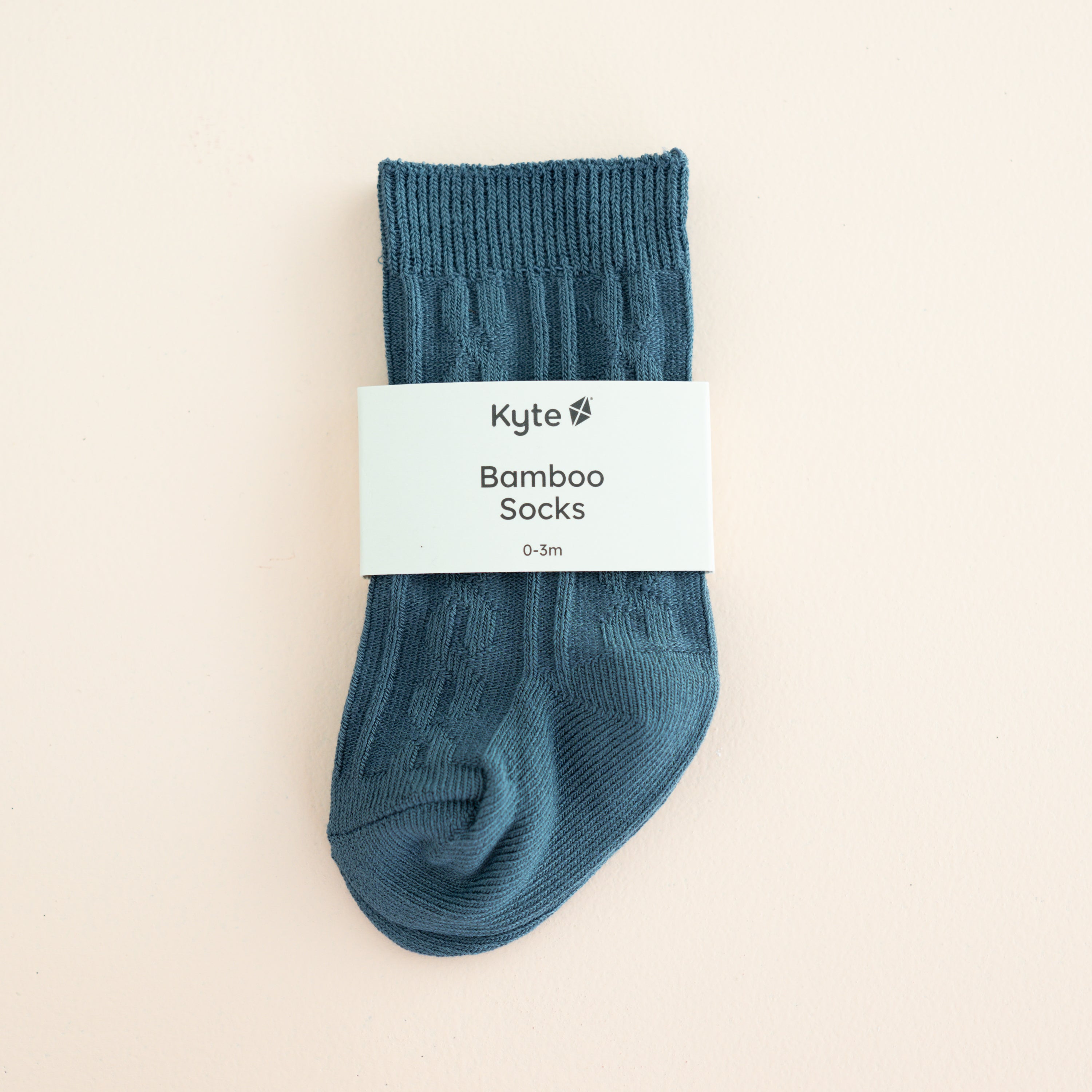 Knee High Socks in Atlantic shown in its packaging