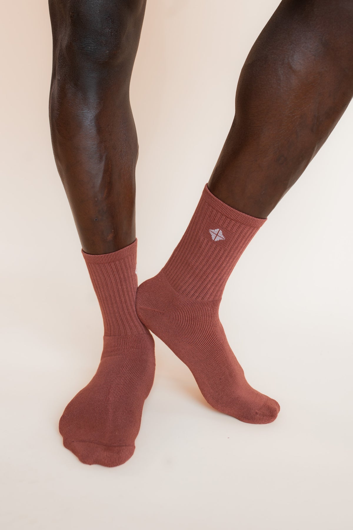 Adult Crew Socks in Ember