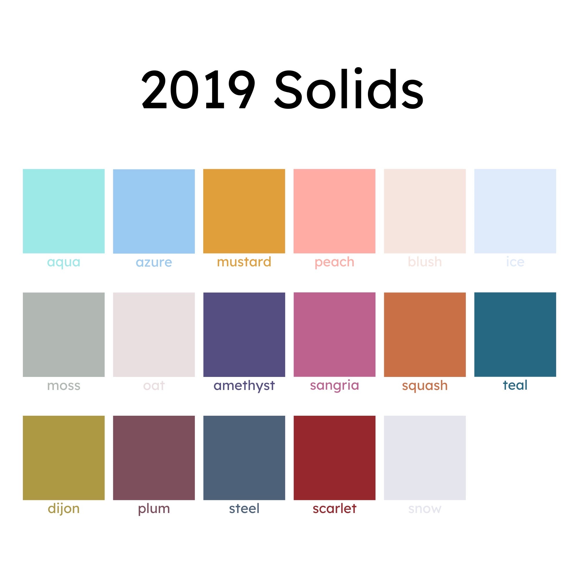 2019 solids