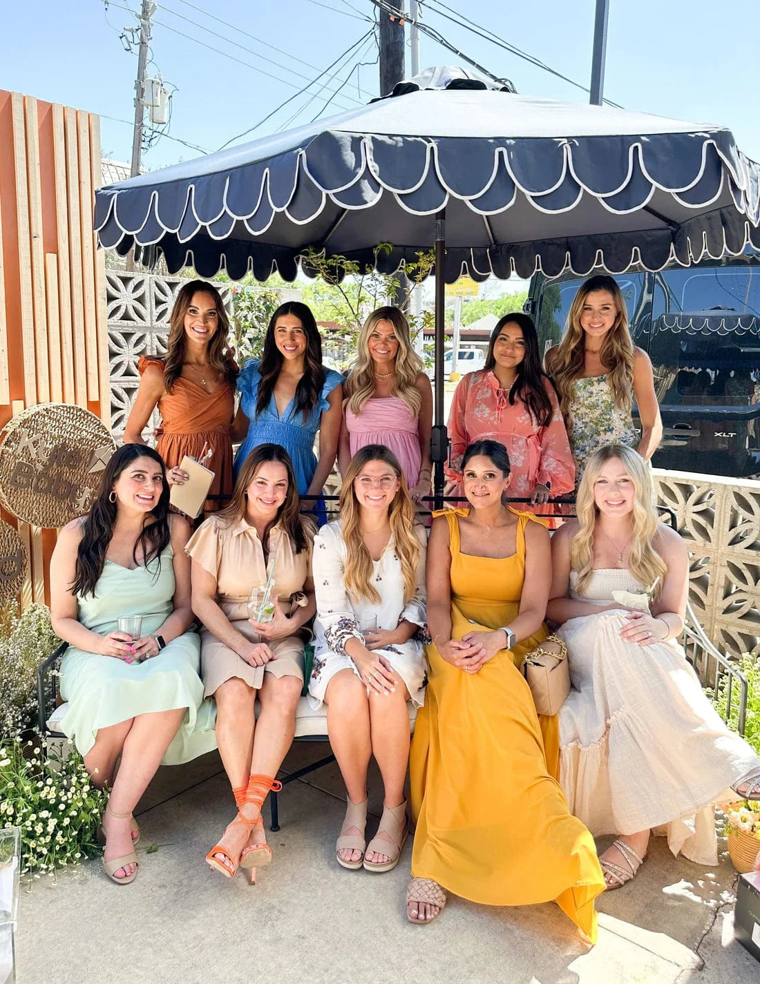 Bundled and Blessed event group of women photo