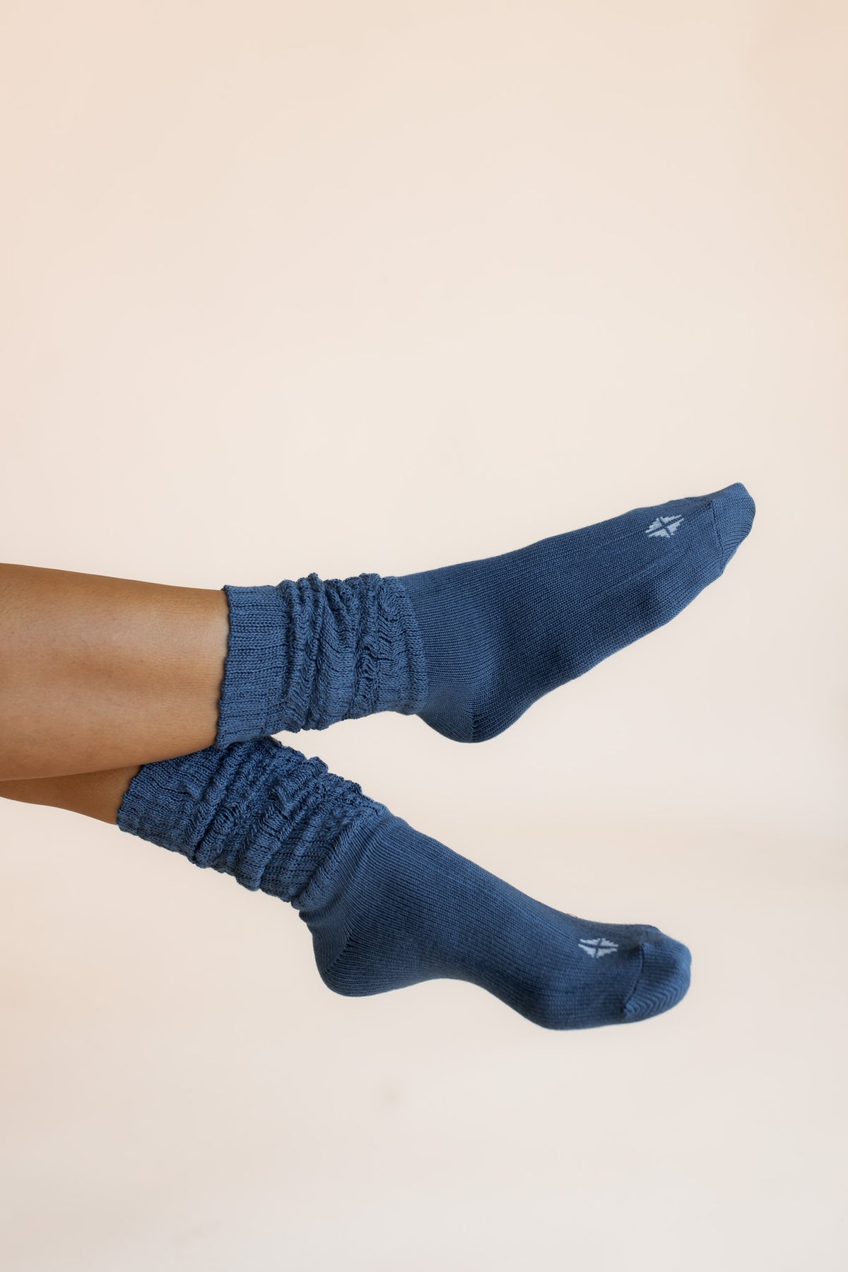 Adult Scrunch Socks in Oxford
