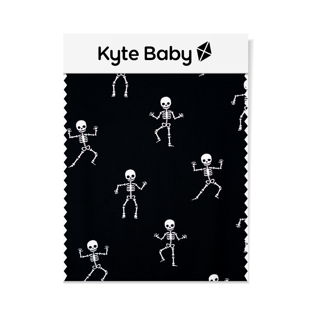 Skeleton fabric swatch