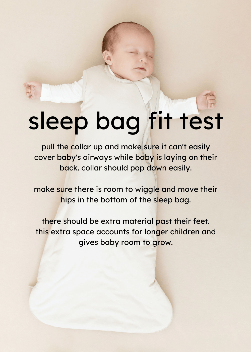 sleep bag fit test banner mobile image