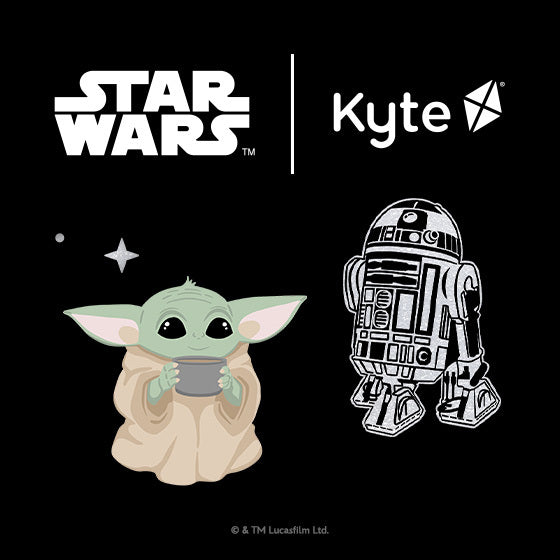 Star Wars Kyte logo collaboration