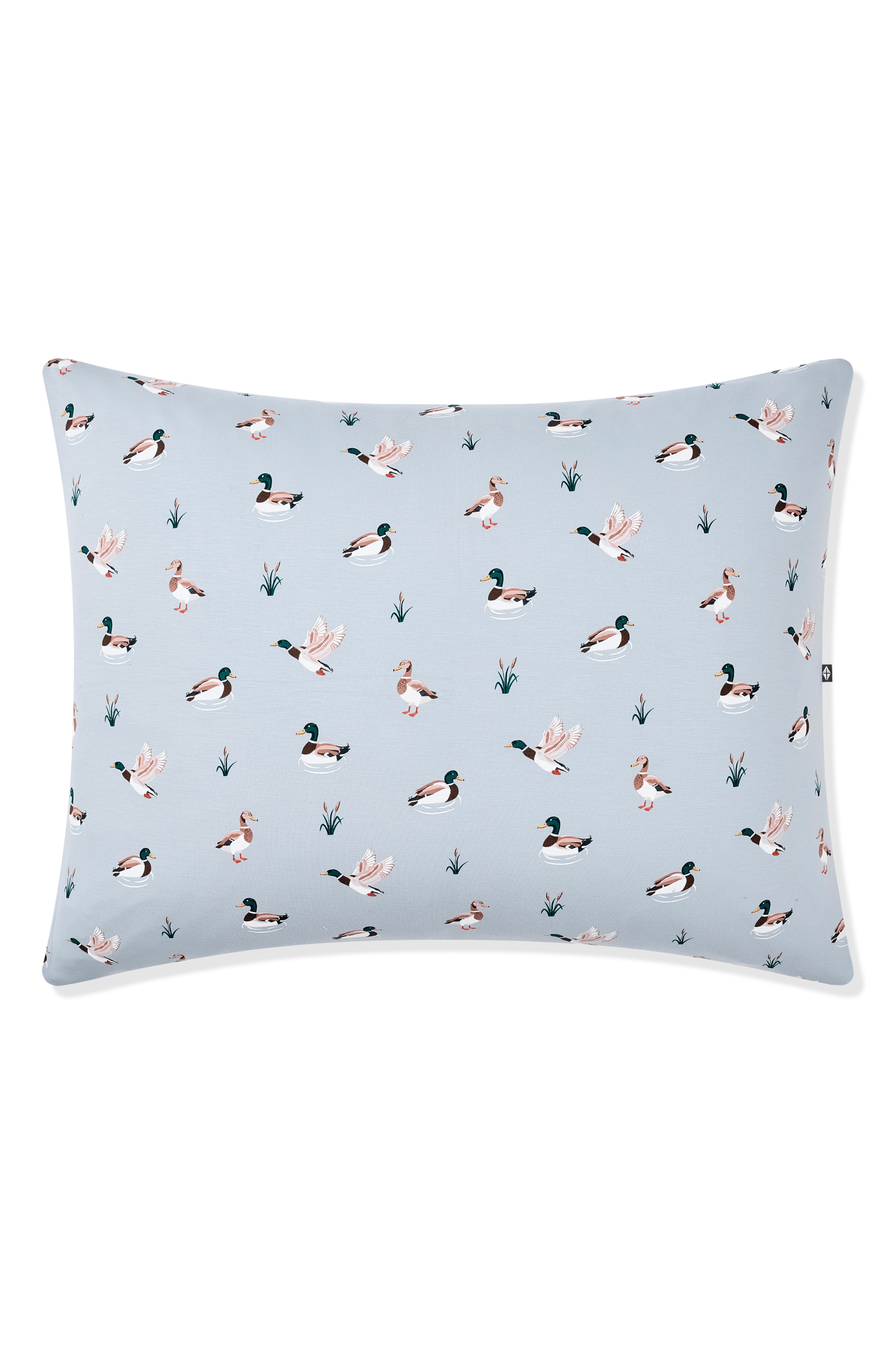 The front of the Toddler Pillowcase in Mallard Duck