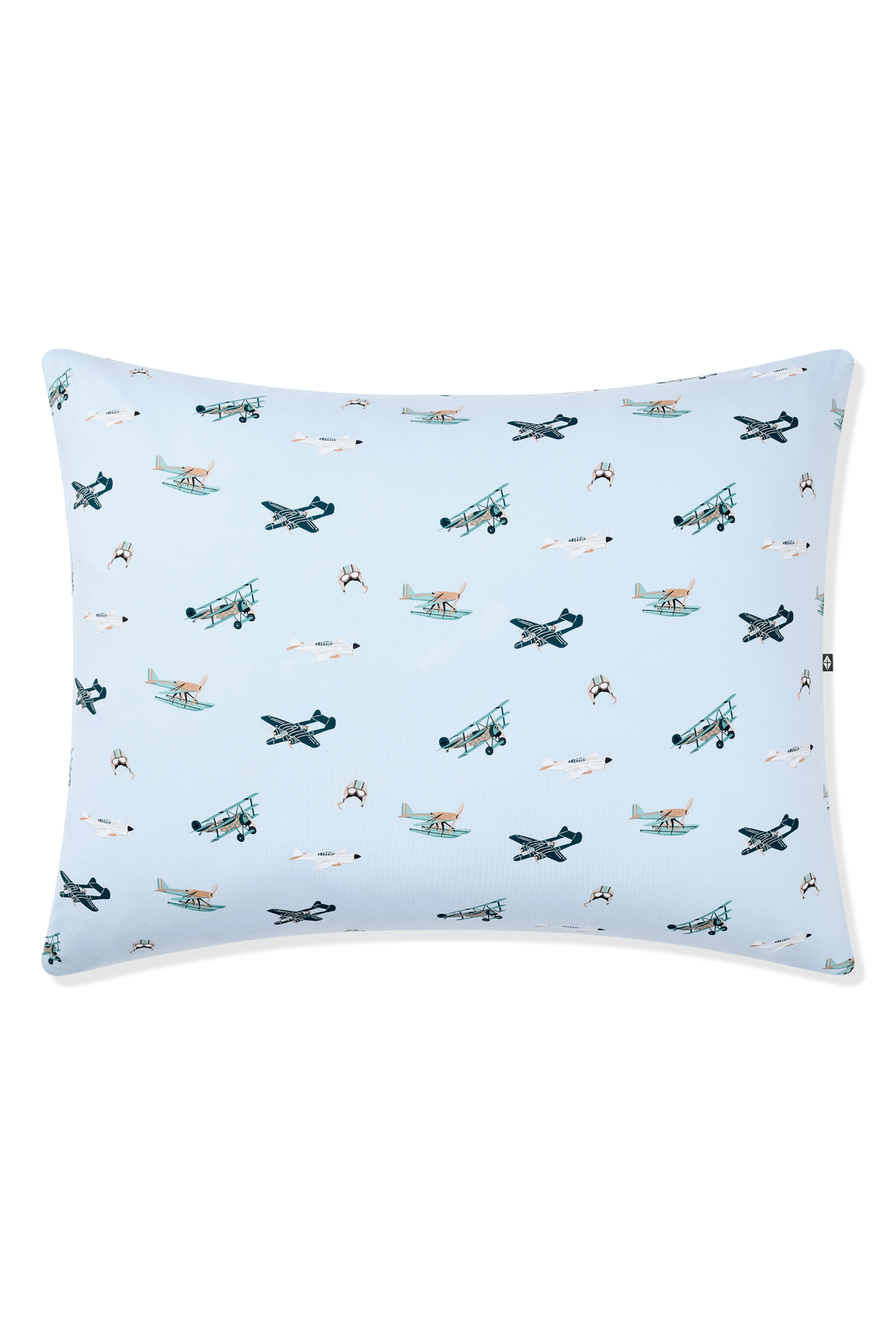 The front of the Toddler Pillowcase in Take Off