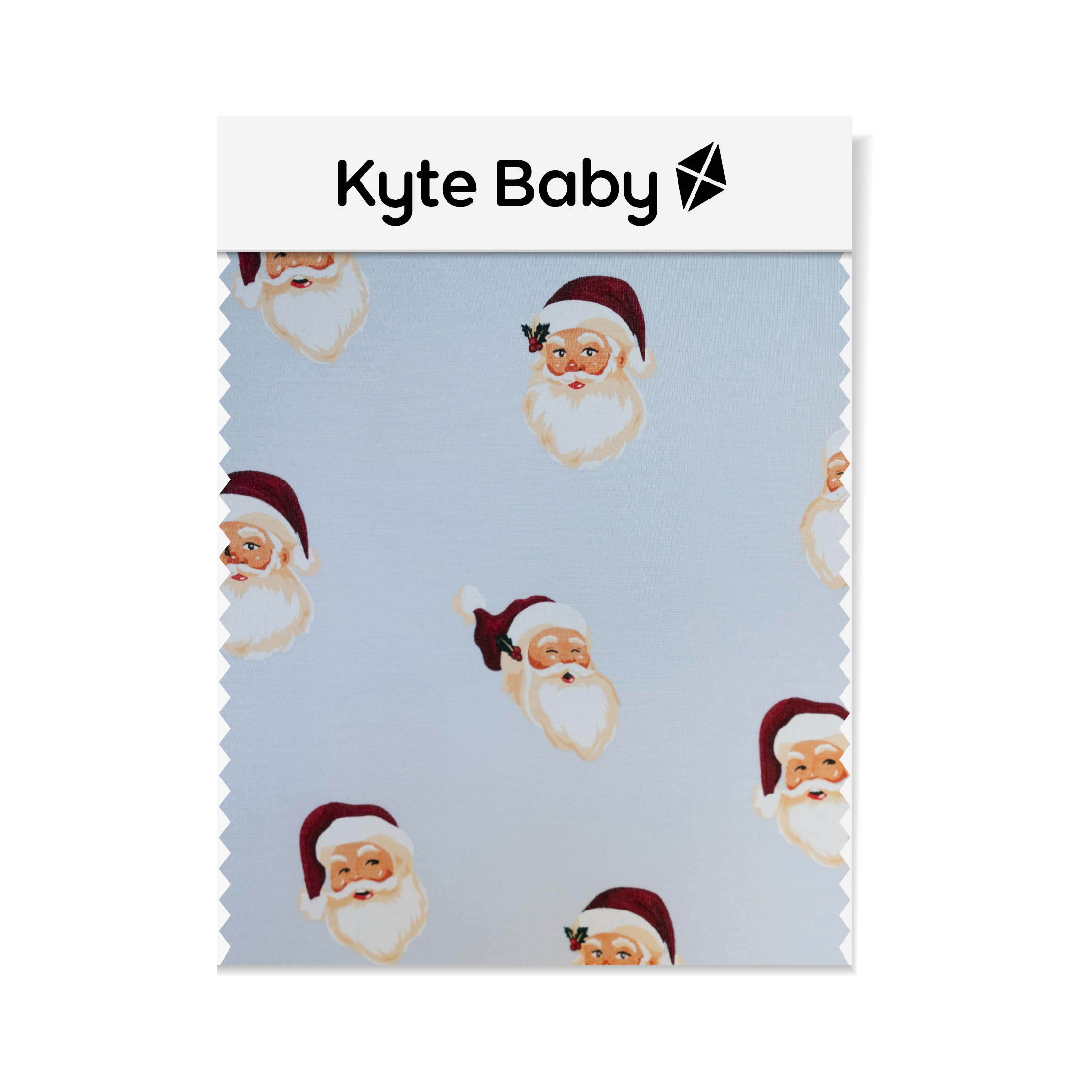 Fabric Swatch of Vintage Santa