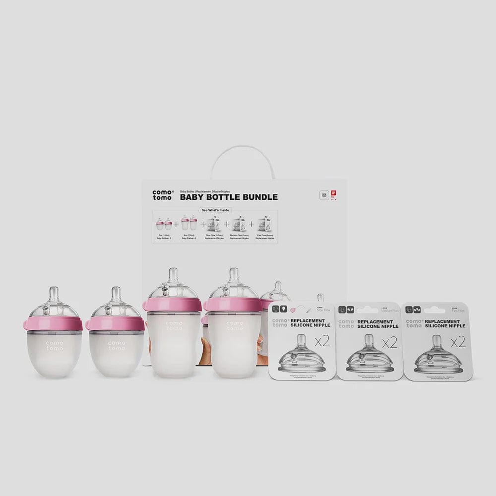 Comotomo 2024 bottle set