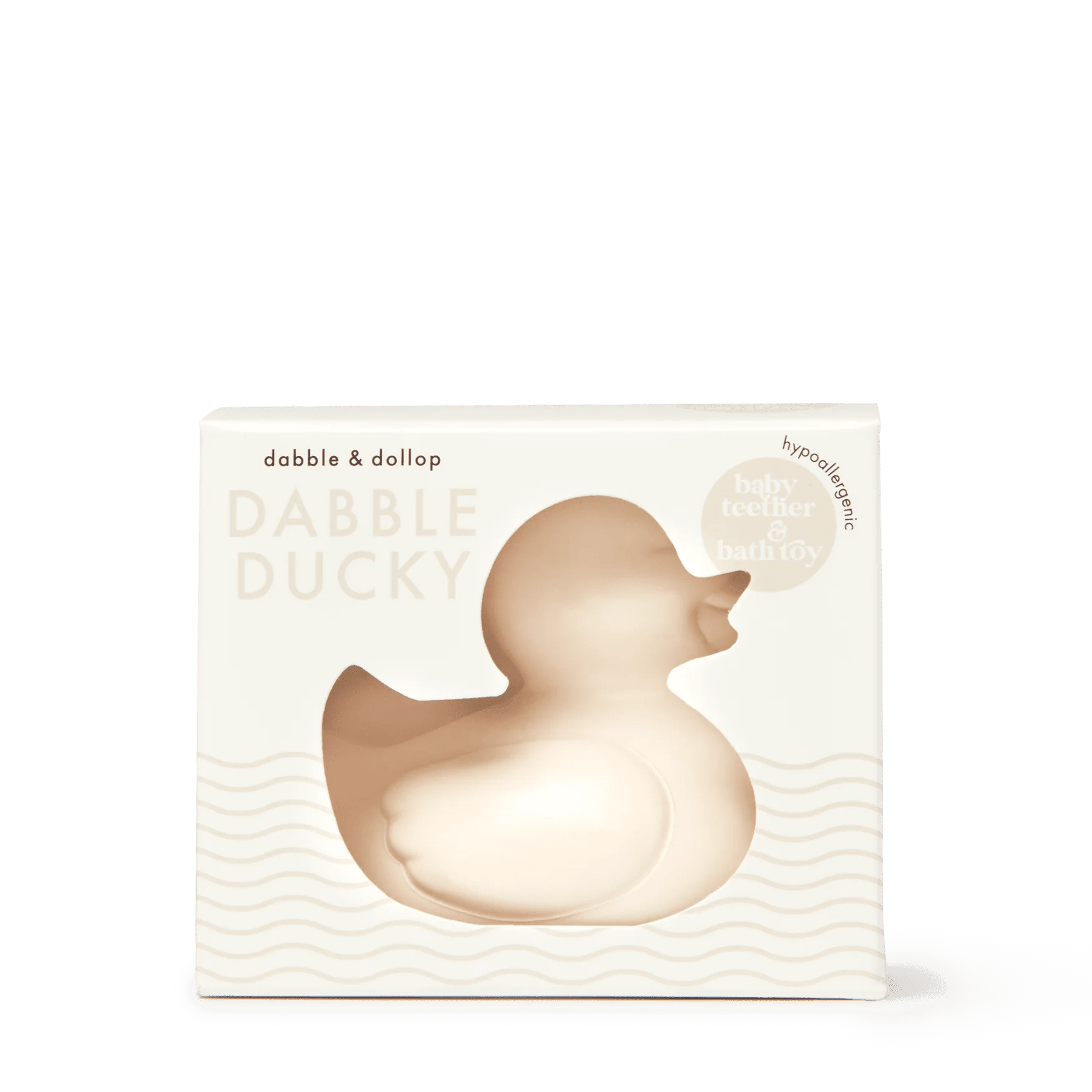 Dabble and Dollop Home and Bath Pink Dabble and Dollop Duck Bath Toy & Teether
