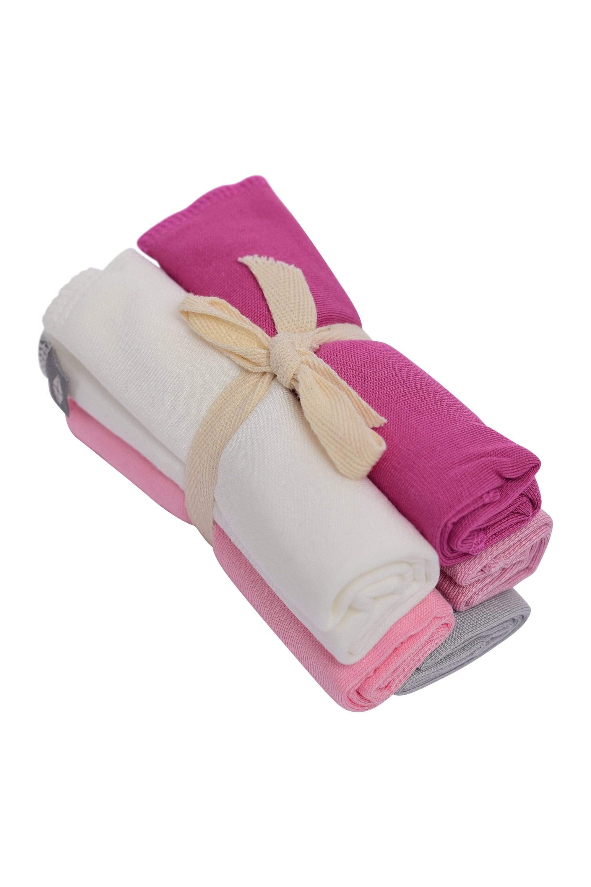 Kyte Baby Solid Washcloth Combo 5-Pack in Pastel