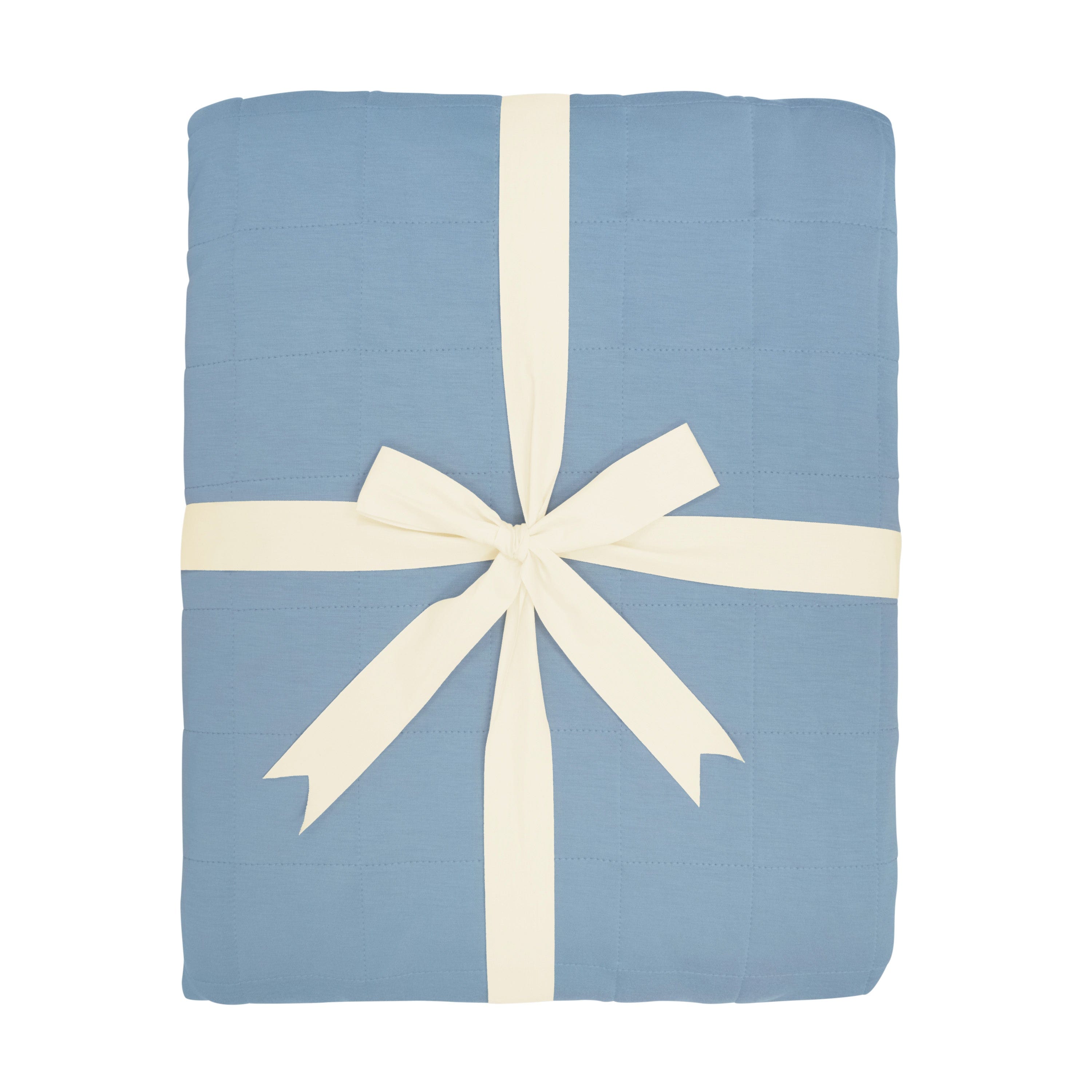 Kyte Baby Adult Quilted Blanket in Slate 1.0