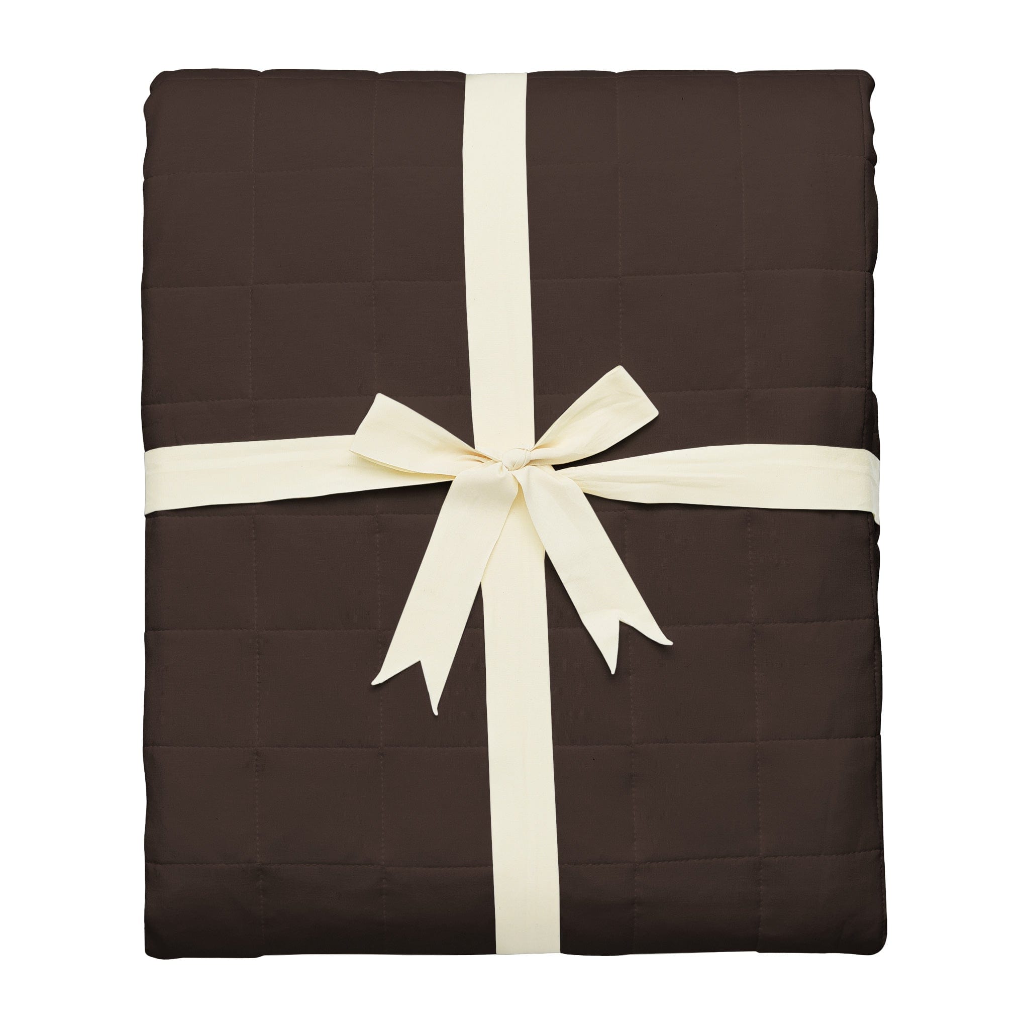 Product photo of the Adult Quilted Blanket in Espresso 2.5