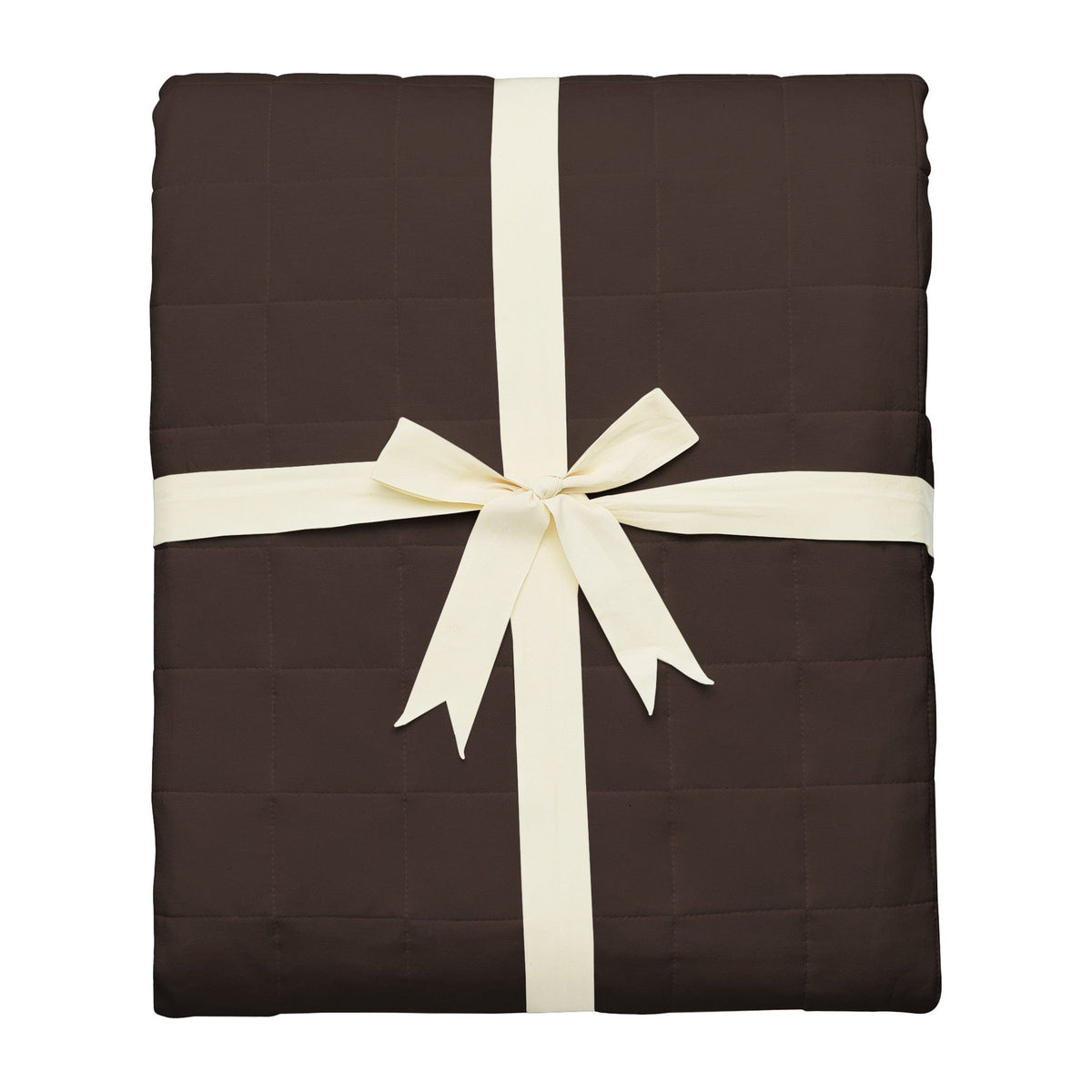 Product photo of the Adult Quilted Blanket in Espresso 2.5
