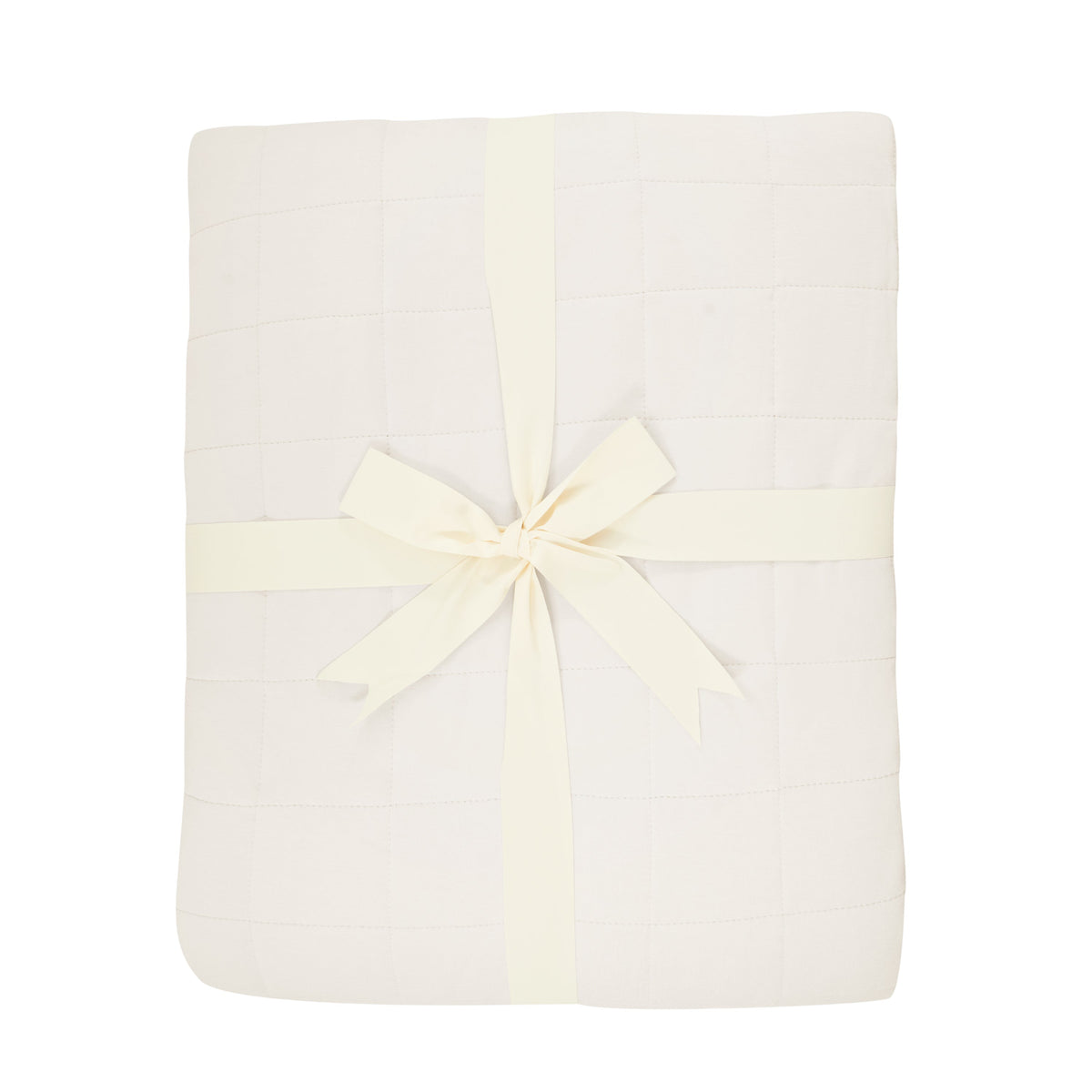 Kyte Baby Adult Quilted Blanket in Oat 2.5