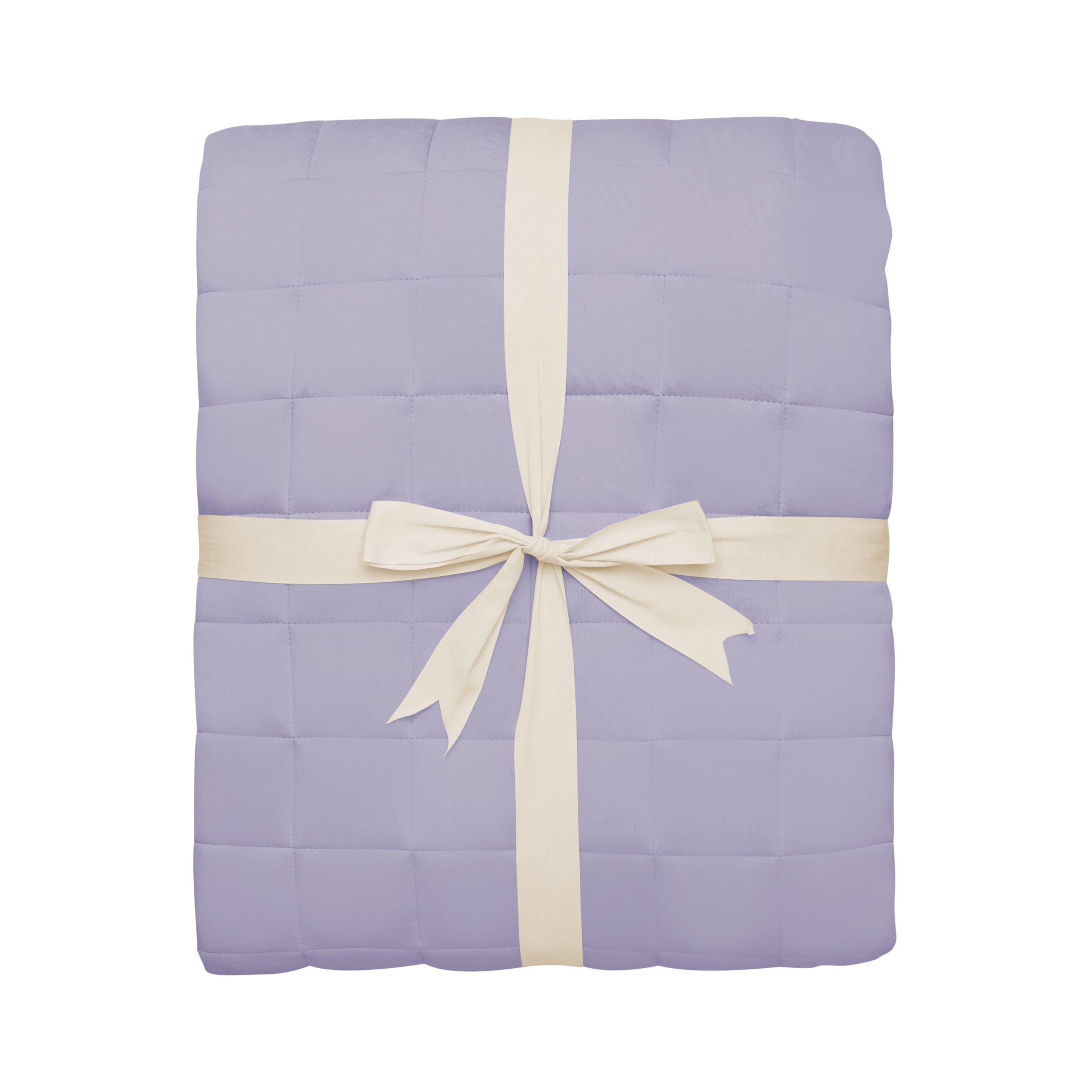 Kyte Baby Adult Quilted Blanket in Taro 3.5