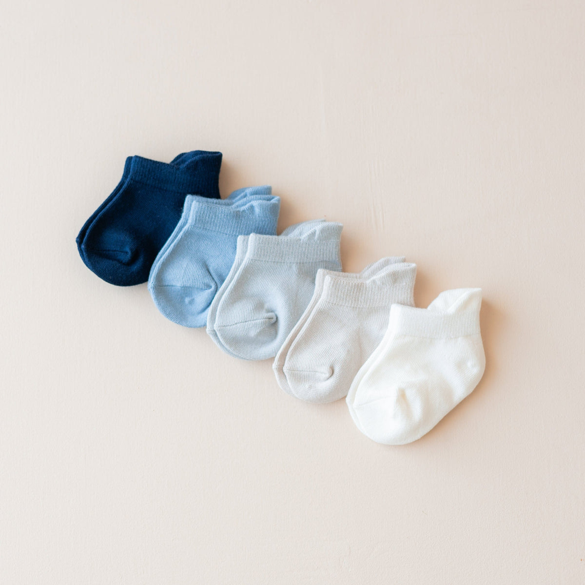 Kyte Baby Ankle Socks Combo 5-Pack in Cool