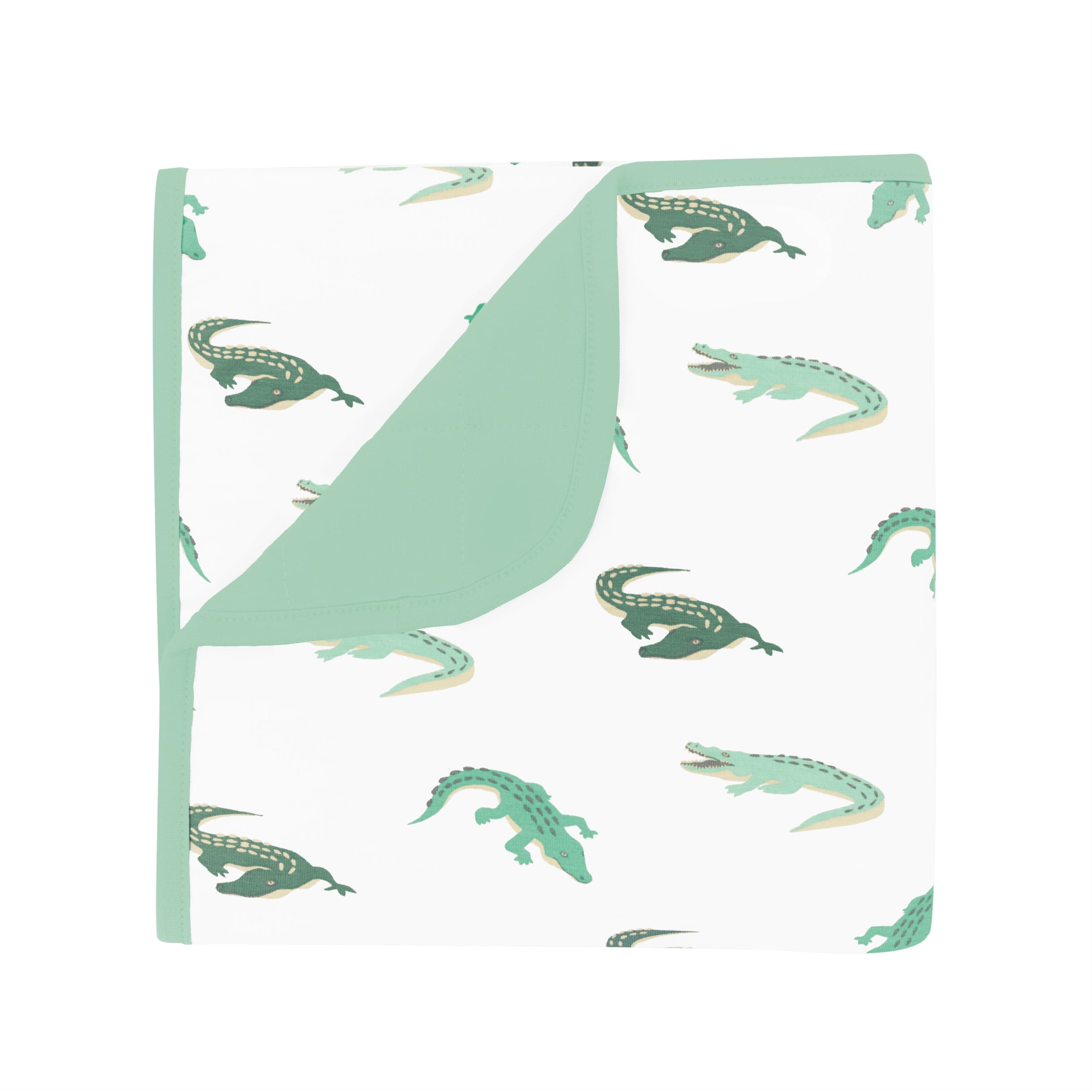 Kyte Baby Baby Blanket Crocodile / Infant Baby Blanket in Crocodile