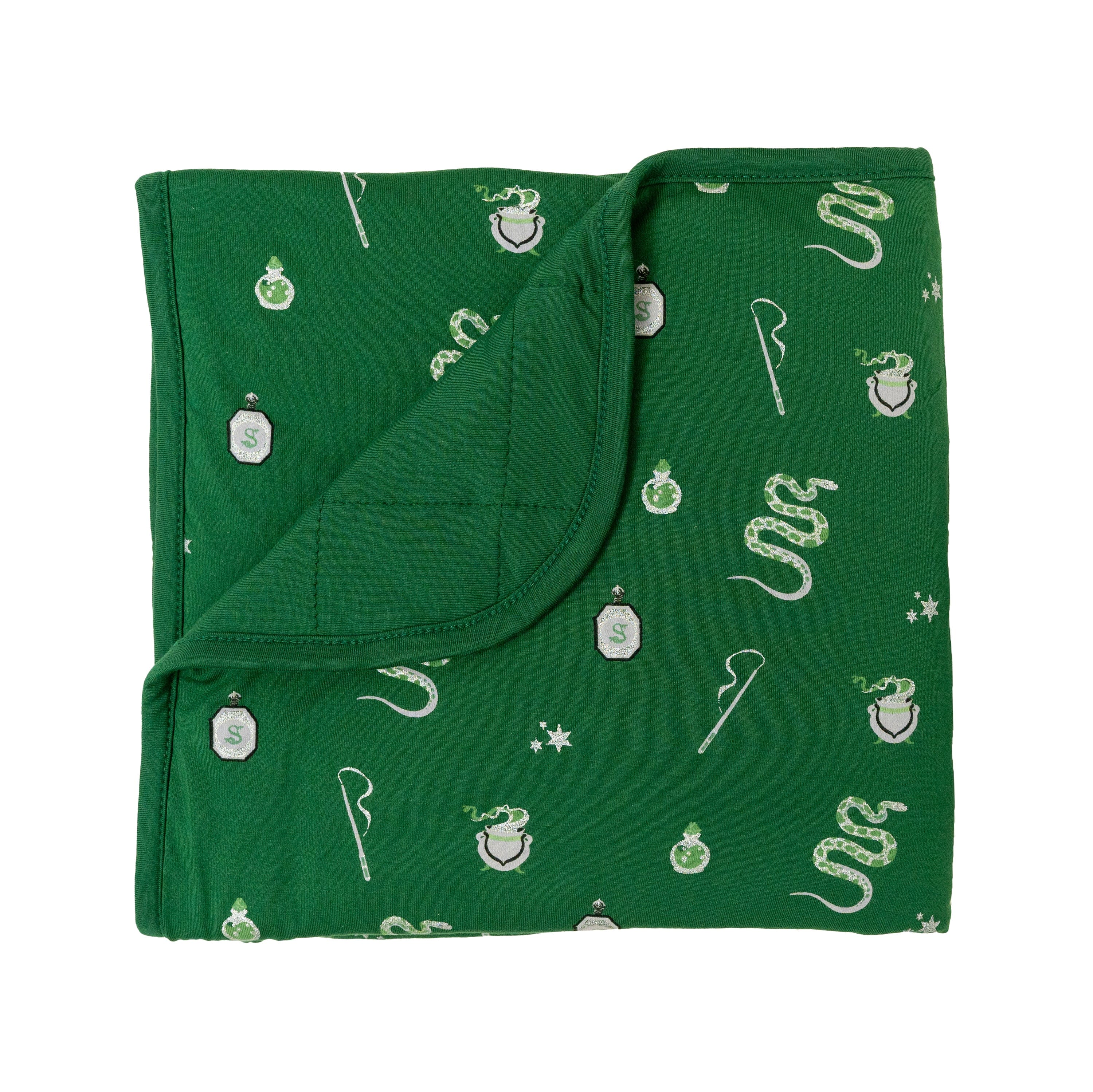 Kyte Baby Baby Blanket Slytherin™ / Infant Baby Blanket in Slytherin™