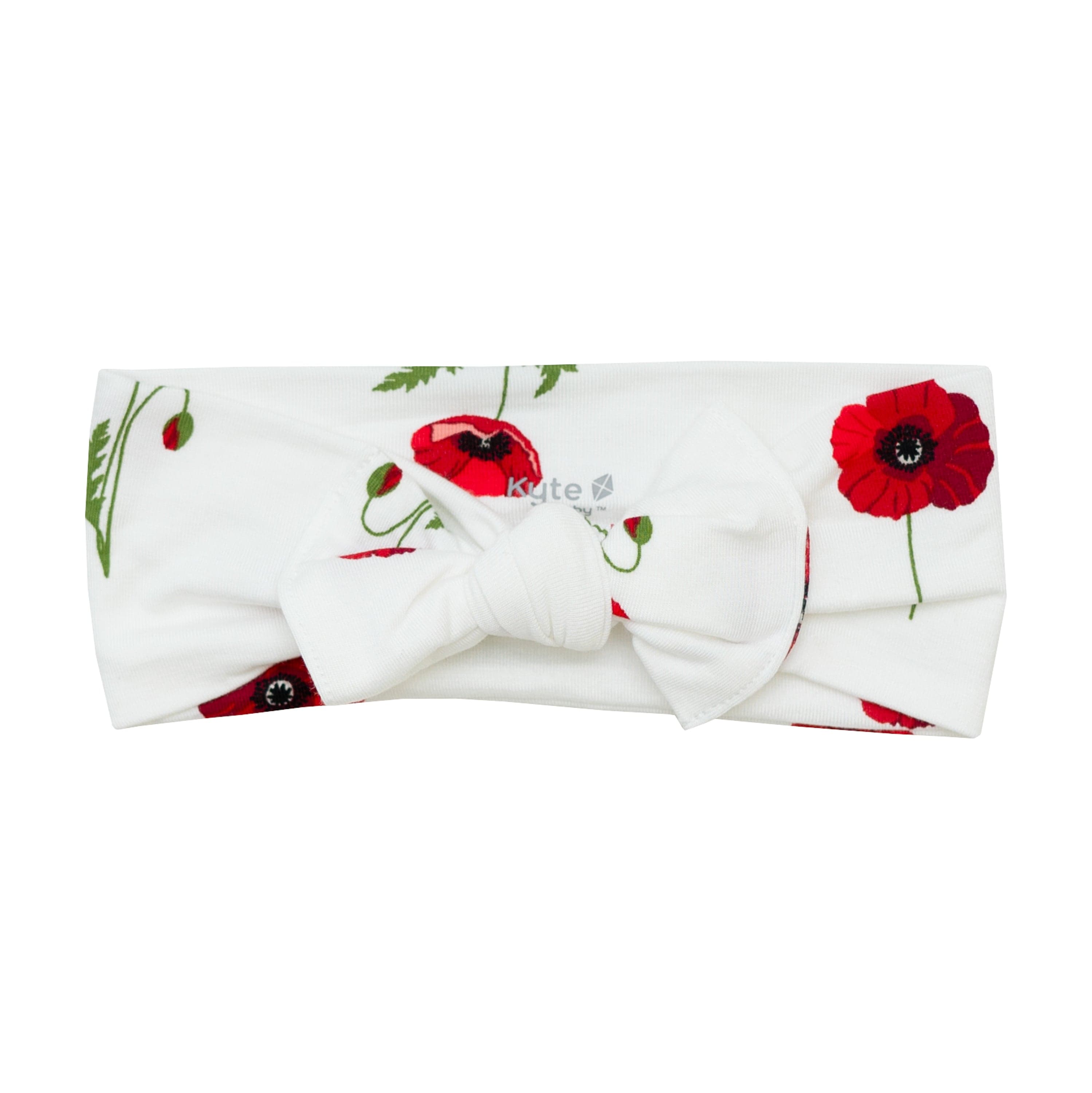 Kyte Baby Bow in Cloud Poppies