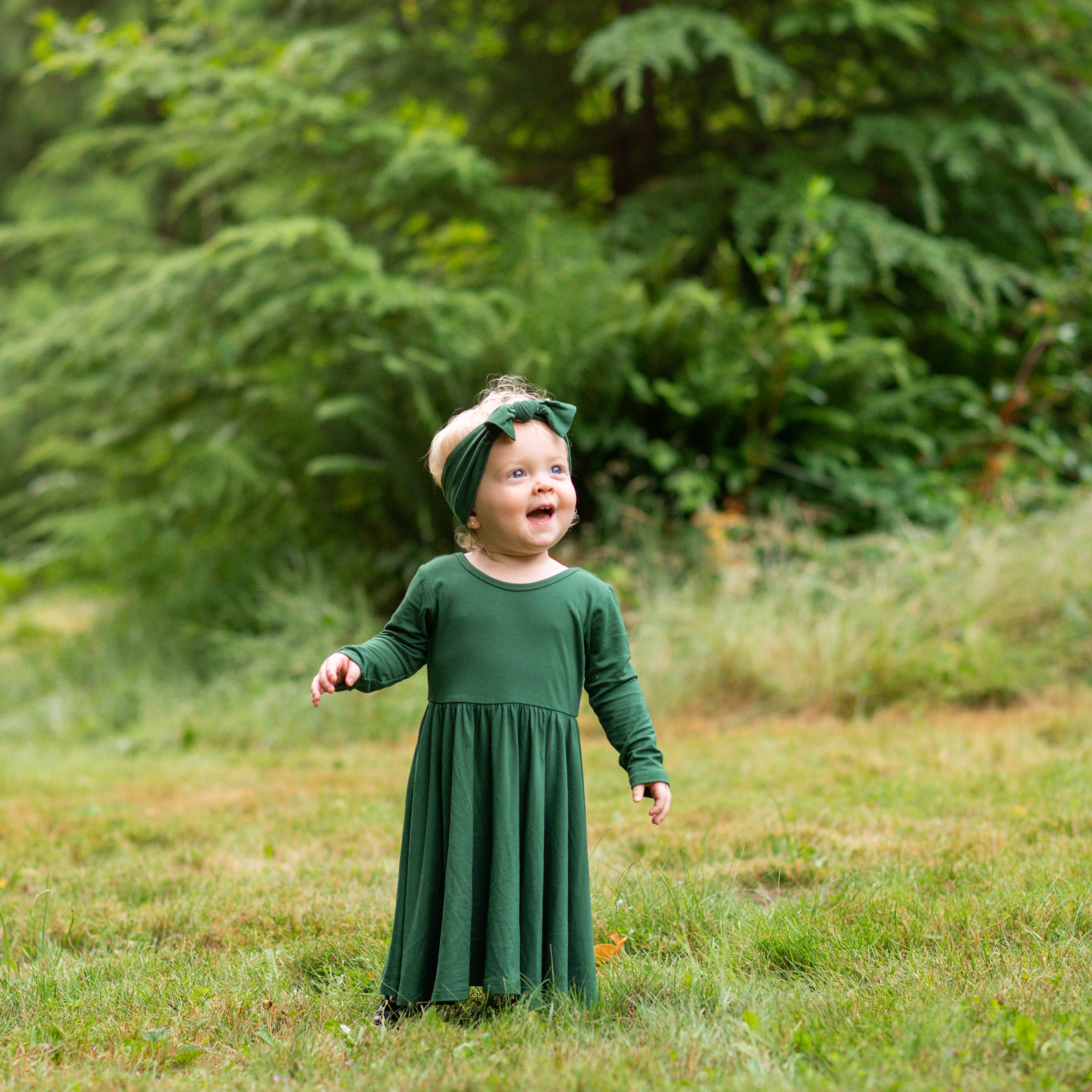 Kyte Baby Baby Bows Bow in Forest